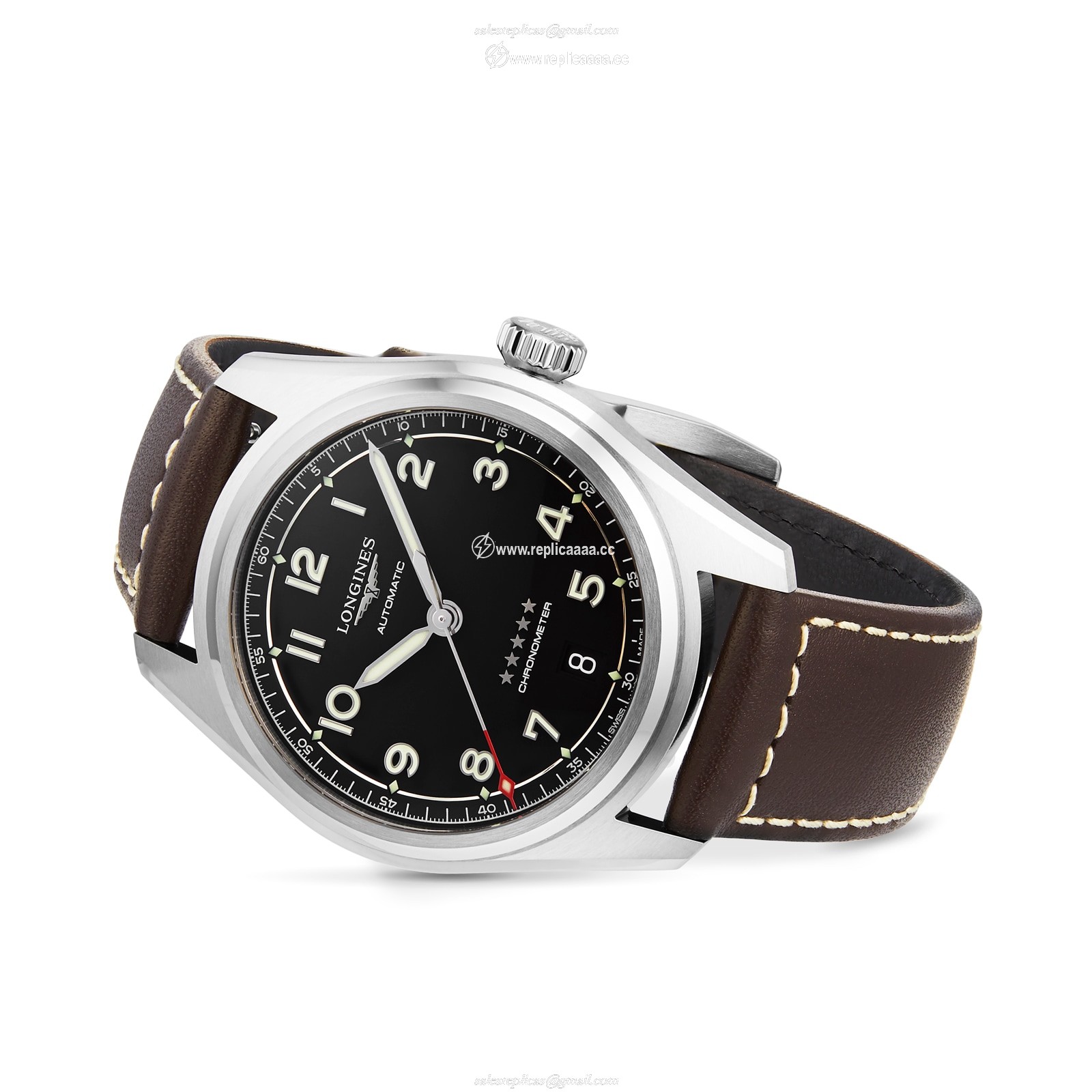 Replica Longines Spirit 37mm Unisex details L34104530 2 Replica Longines Spirit 37mm Unisex details L34104530