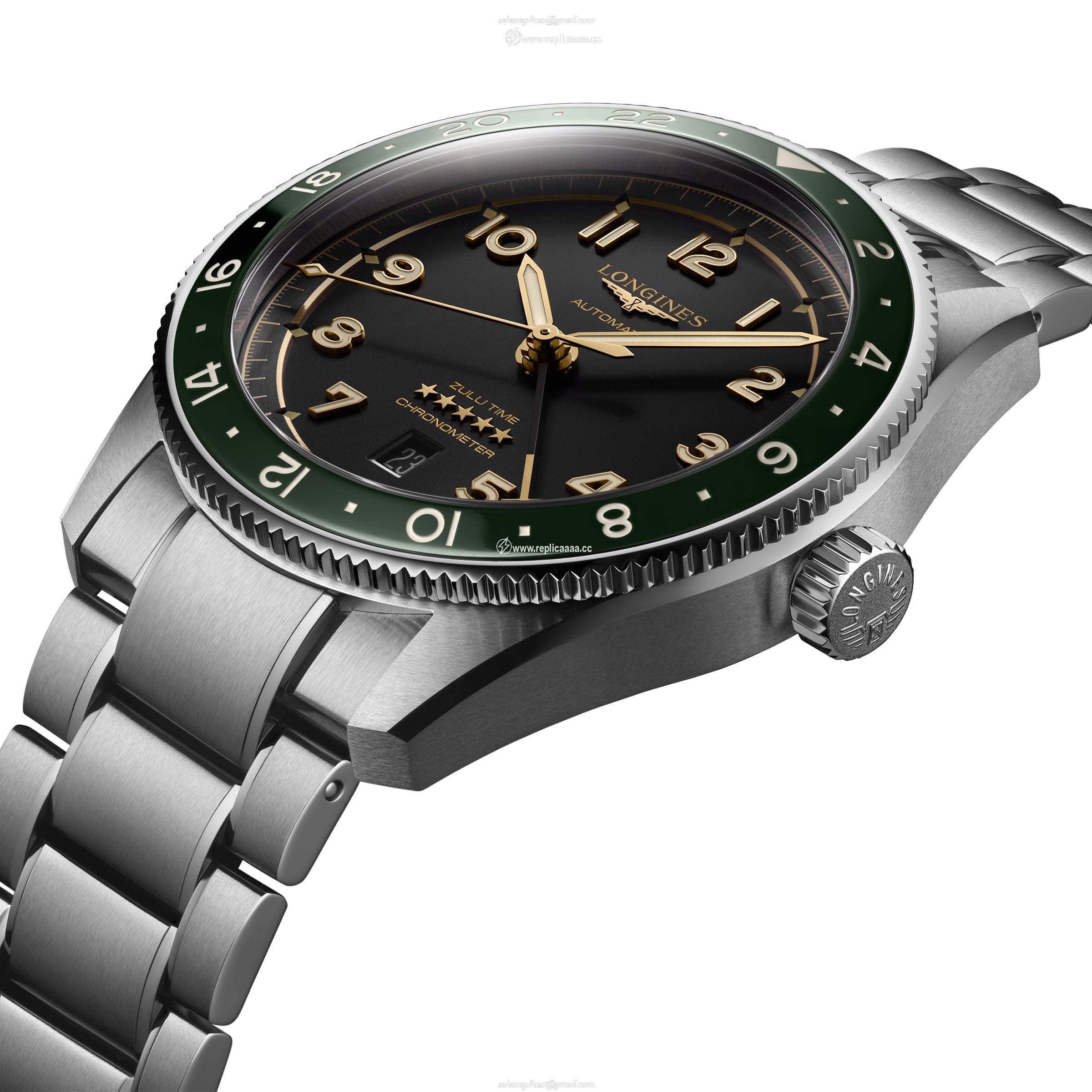 Replica Longines Spirit Zulu Time Pioneering time zones 42mm L38124636
