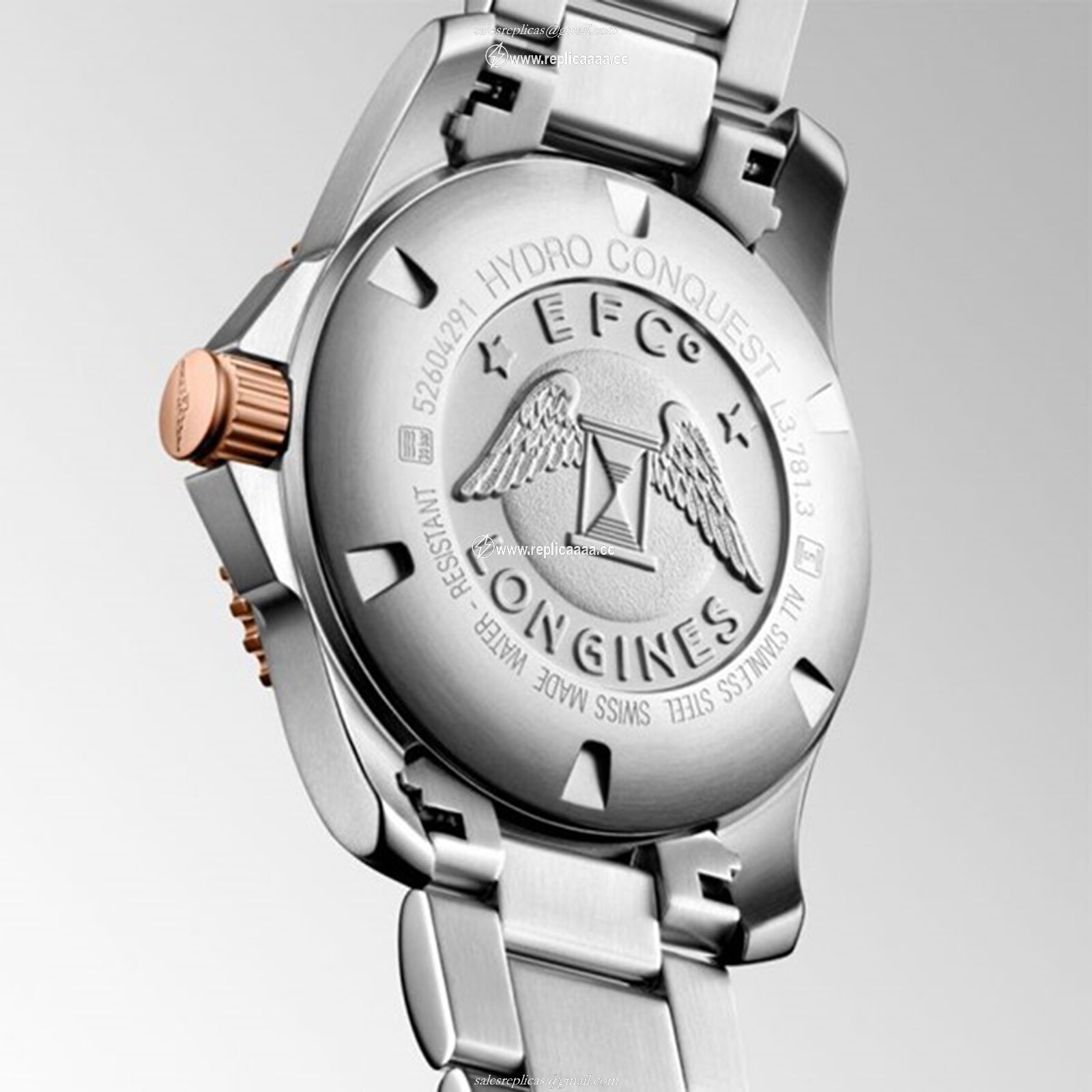Replica Longines HydroConquest 41mm Mens details L37813987