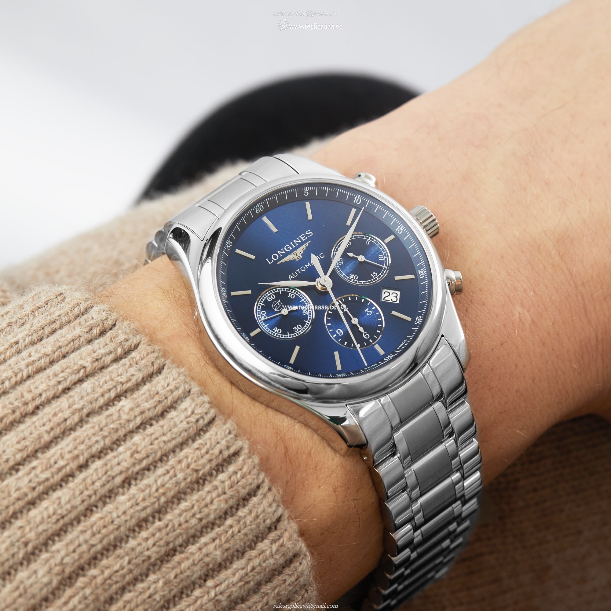 Replica Longines Master Collection 42mm Mens details Sunray Blue L27594926 2 Replica Longines Master Collection 42mm Mens details Sunray Blue L27594926