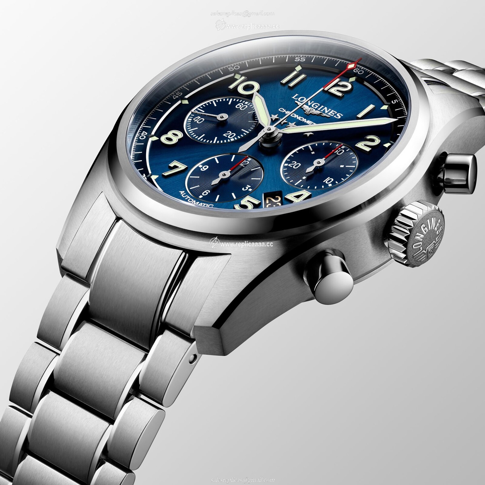 Replica Longines Spirit 42mm Mens details L38204936 2 Replica Longines Spirit 42mm Mens details L38204936
