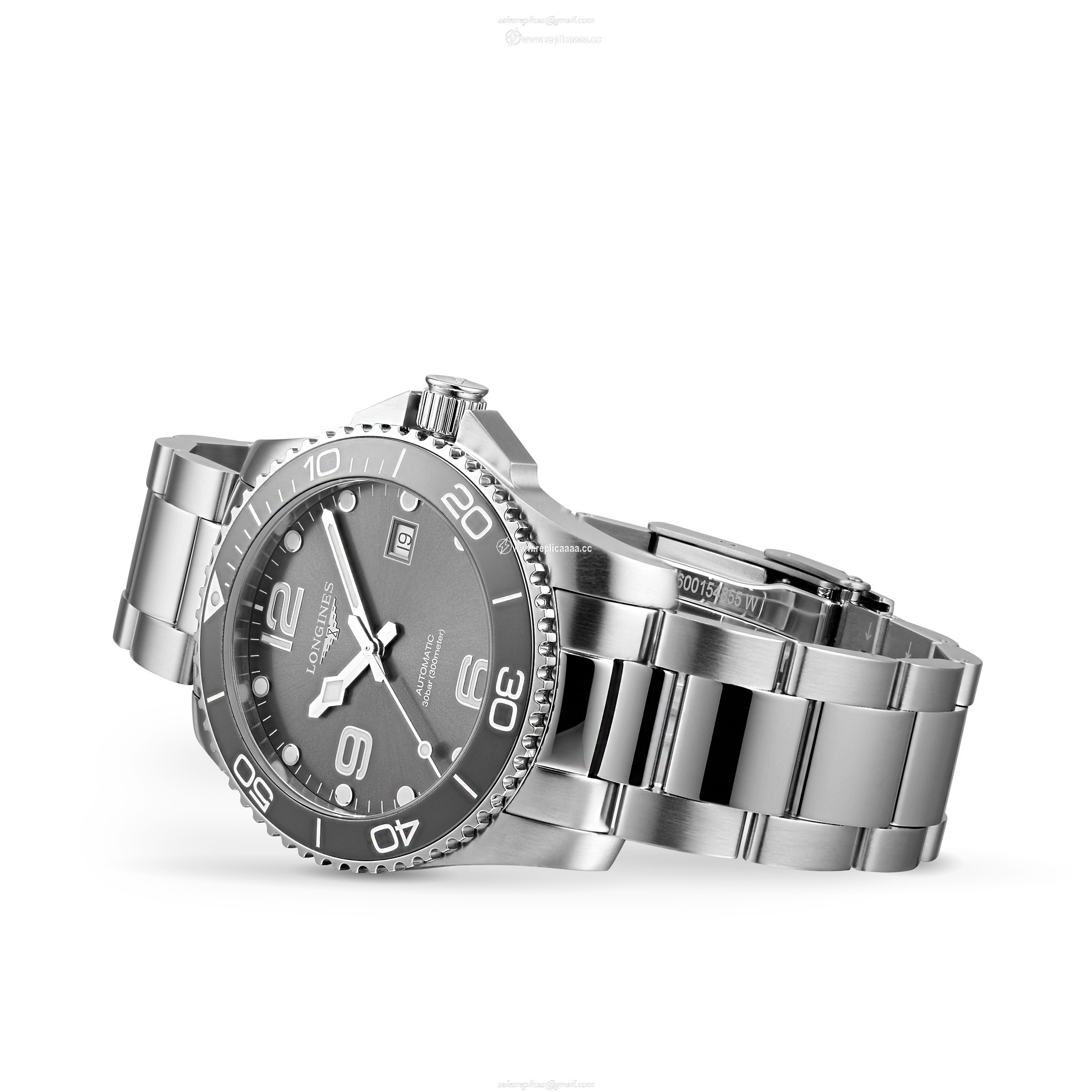 Replica Longines HydroConquest Sunray Grey Dial 41mm Automatic Diving Mens details L37814766 2 Replica Longines HydroConquest Sunray Grey Dial 41mm Automatic Diving Mens details L37814766