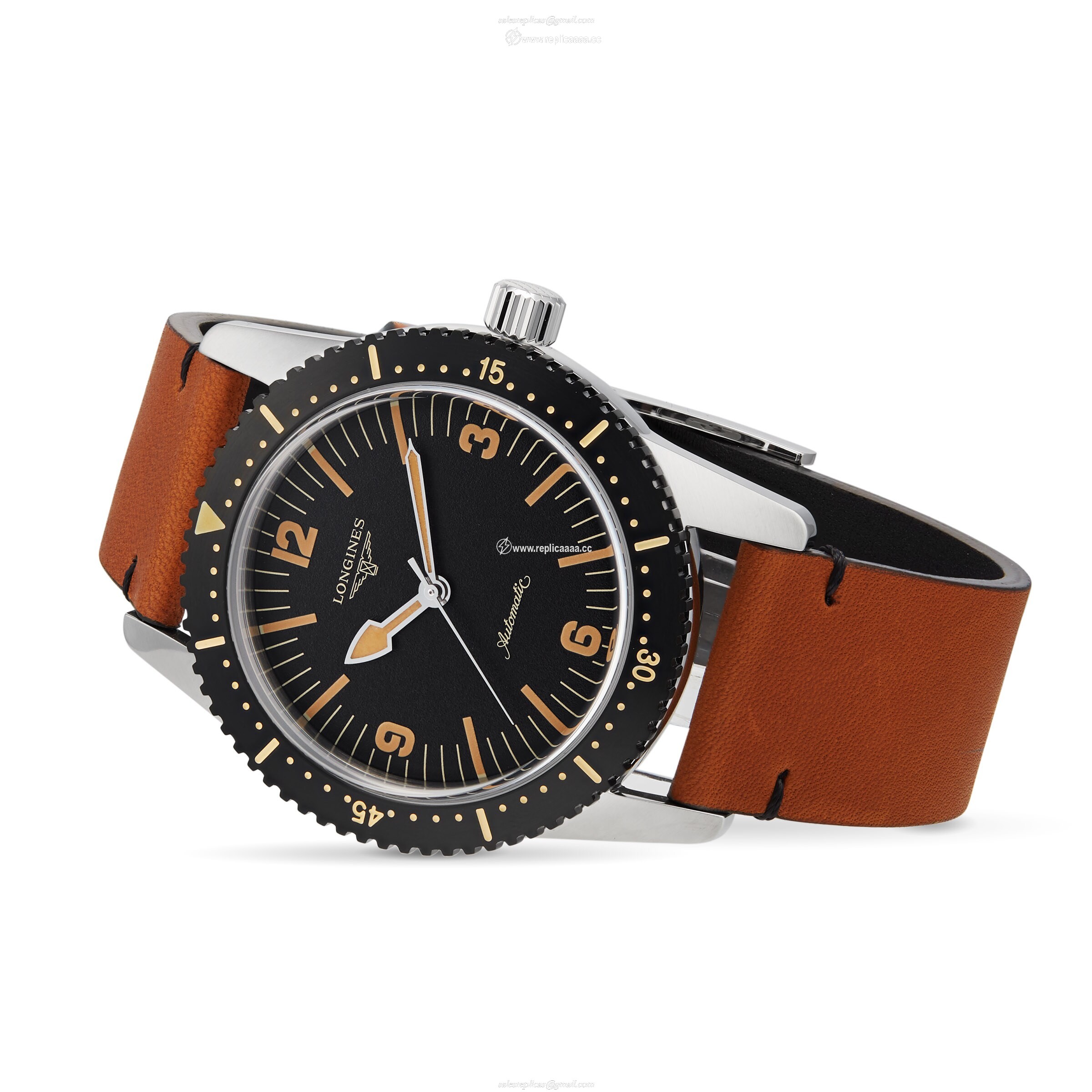 Replica Longines Heritage 42mm Mens details L28224562