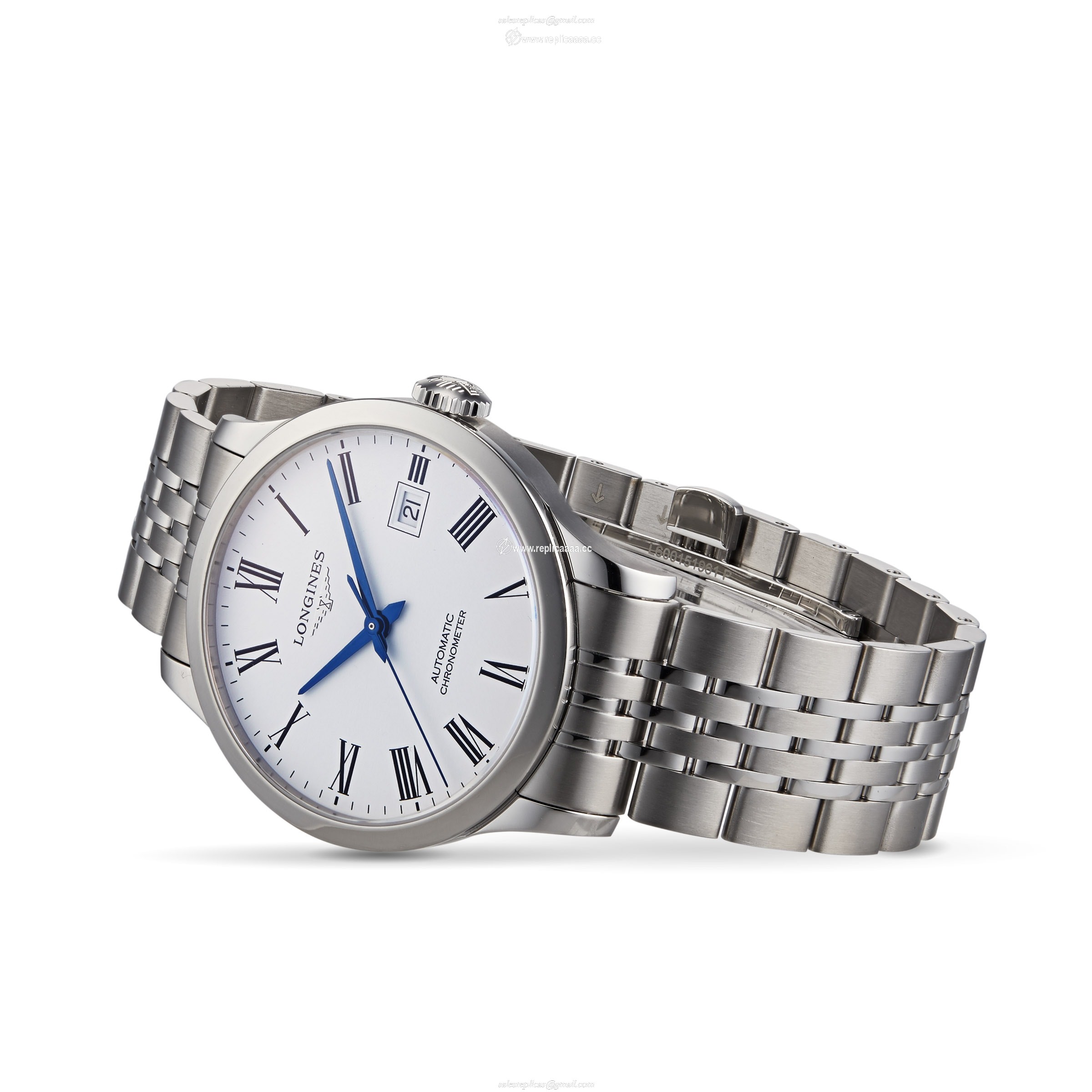 Replica Longines Record 38mm Automatic Chronometer Mens details L28204116
