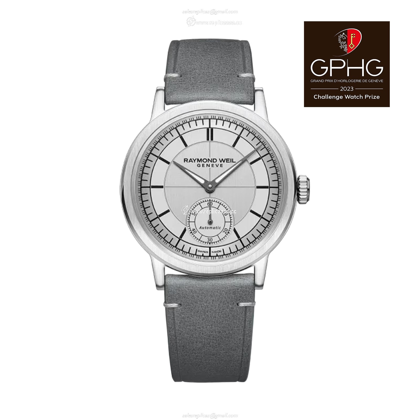 Replica Raymond Weil Millesime 39.5mm Mens details es Silver 2930-STC-65001 2 Replica Raymond Weil Millesime 39.5mm Mens details es Silver 2930-STC-65001