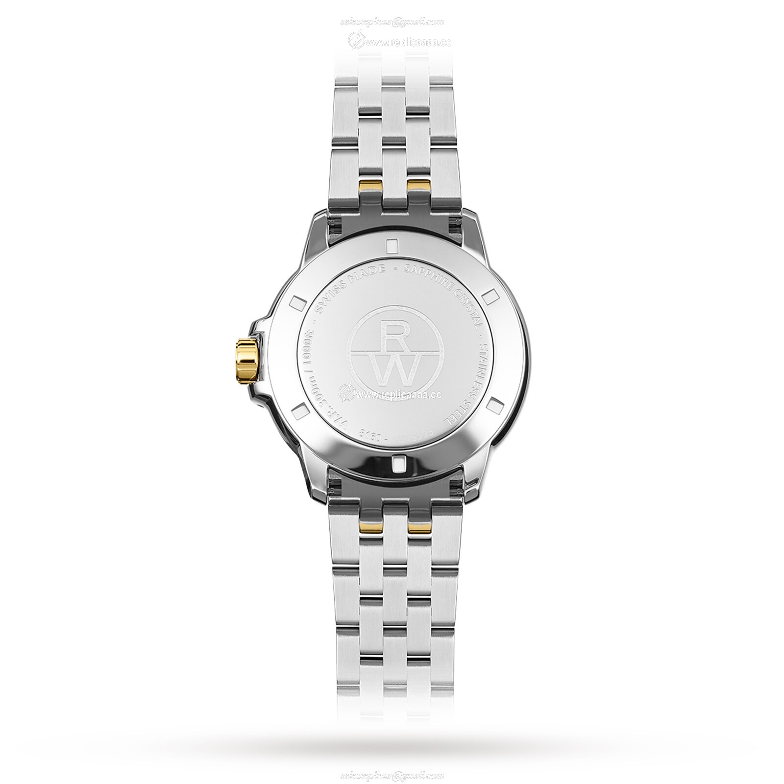 Replica Raymond Weil Tango Mens Classic Two-Tone Gold Steel details 41mm 8160-STP-00508