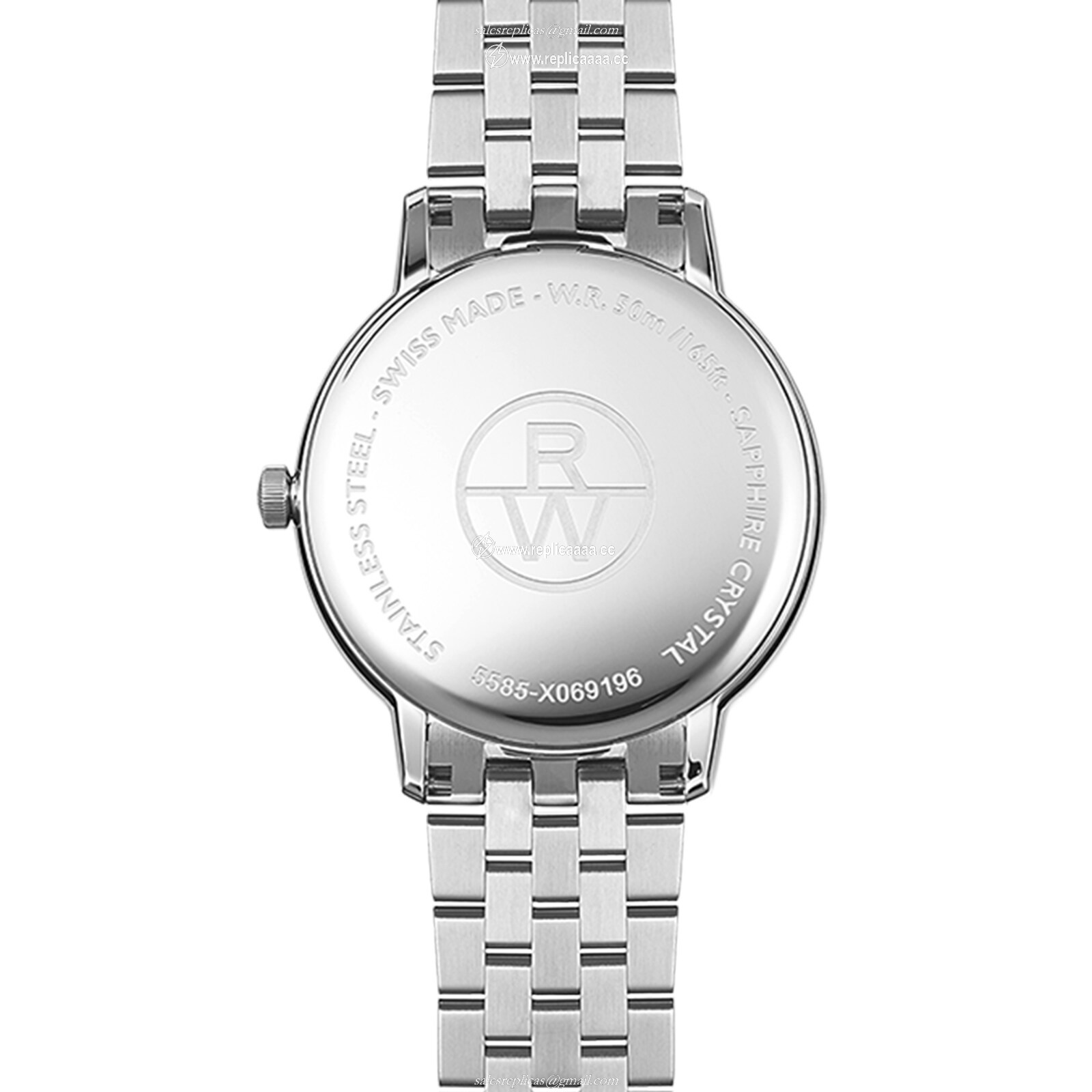 Replica Raymond Weil Toccata Mens Classic Steel Grey Dial Quartz details 42mm 5585-ST-60001
