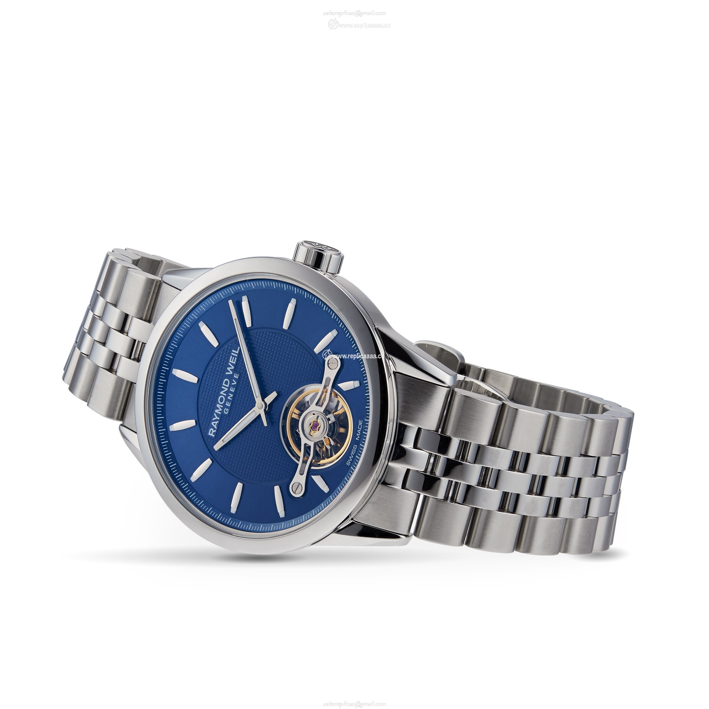 Replica Raymond Weil Freelancer 43mm Mens details 2785-TIC-60001 2 Replica Raymond Weil Freelancer 43mm Mens details 2785-TIC-60001