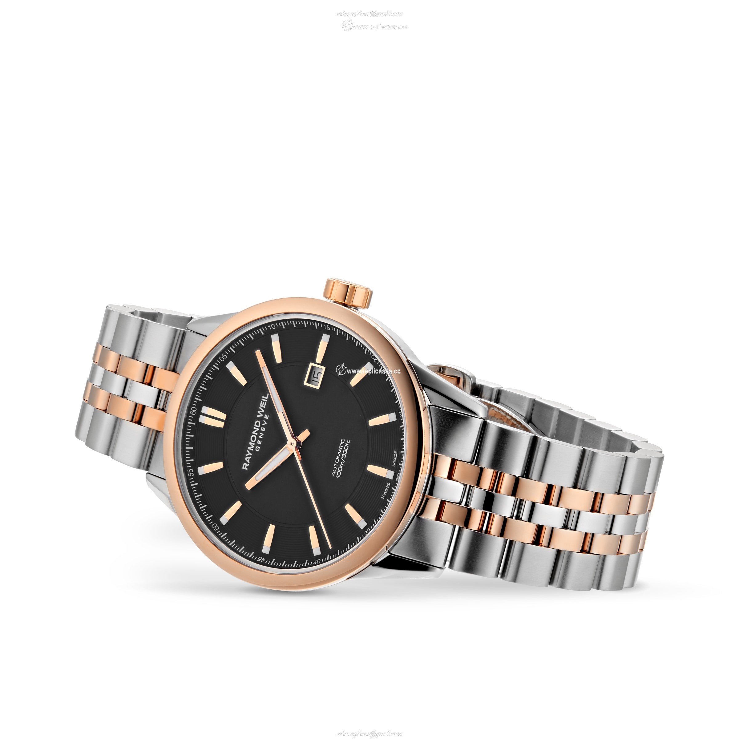 Replica Raymond Weil Freelancer 42mm Mens details 2731-SP5-20001