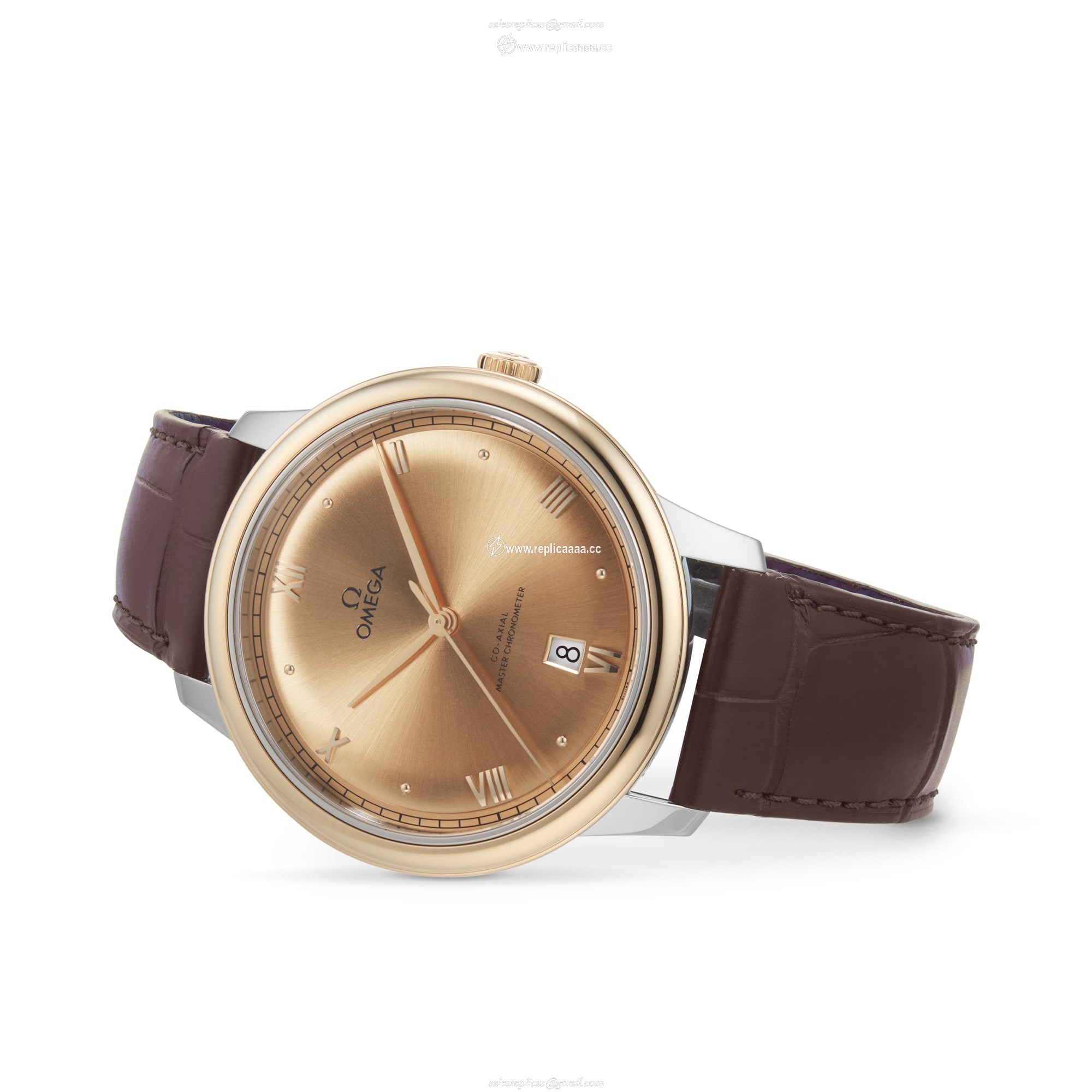 Replica Omega De Ville Prestige 40mm Mens details Yellow Gold O43423402008001 2 Replica Omega De Ville Prestige 40mm Mens details Yellow Gold O43423402008001