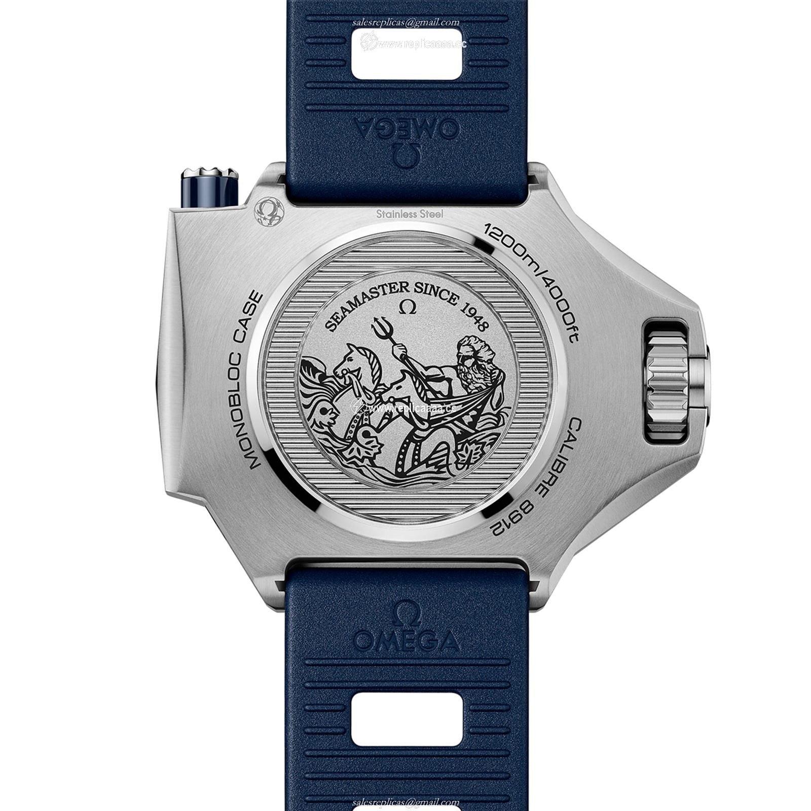 Replica Omega Seamaster Ploprof 1200M Co-Axial Master Chronometer 55 X 45mm Summer Blue O22732552103001 2 Replica Omega Seamaster Ploprof 1200M Co-Axial Master Chronometer 55 X 45mm Summer Blue O22732552103001