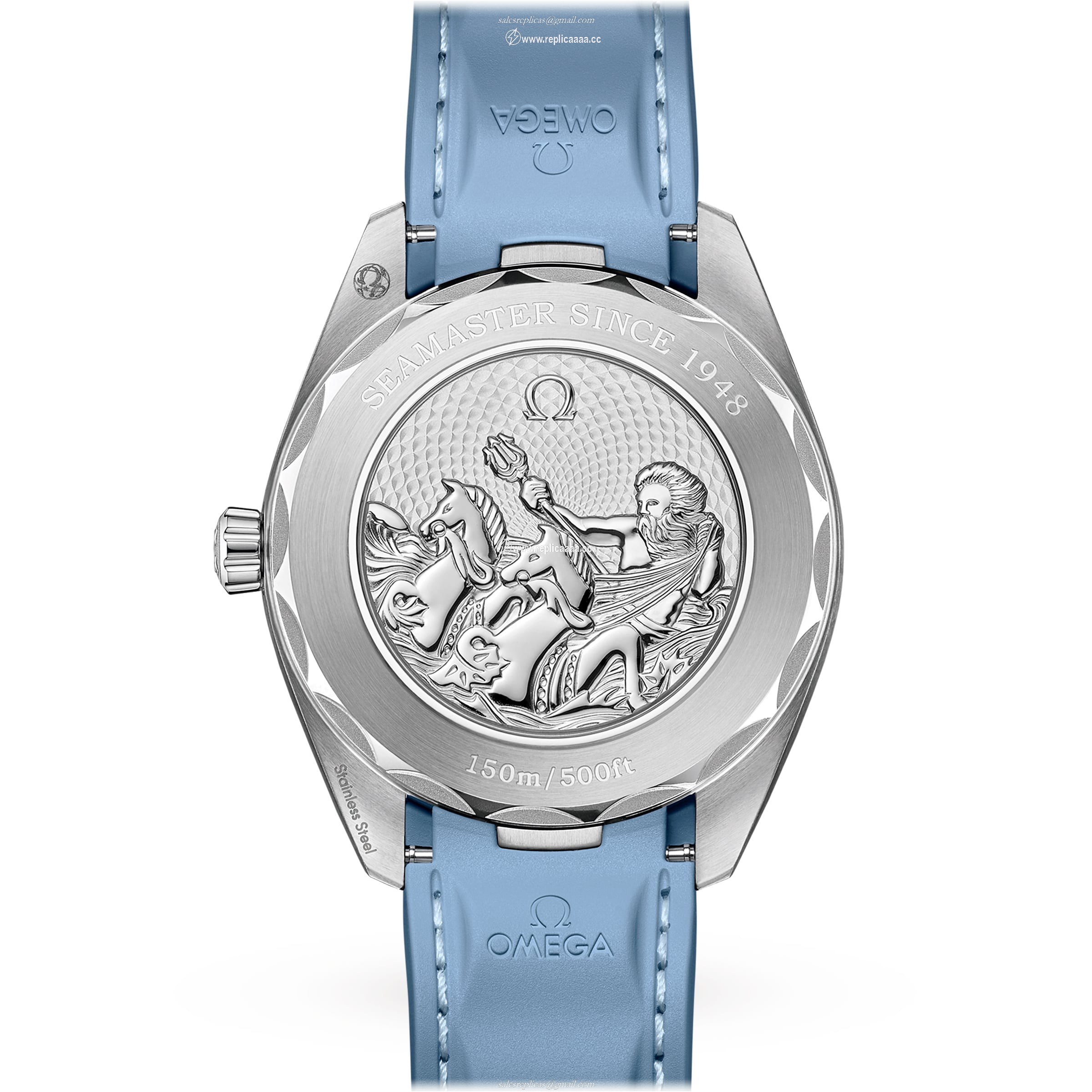 Replica Omega Seamaster Aqua Terra 150M Co-Axial Master Chronometer 41mm Summer Blue O22012412103008