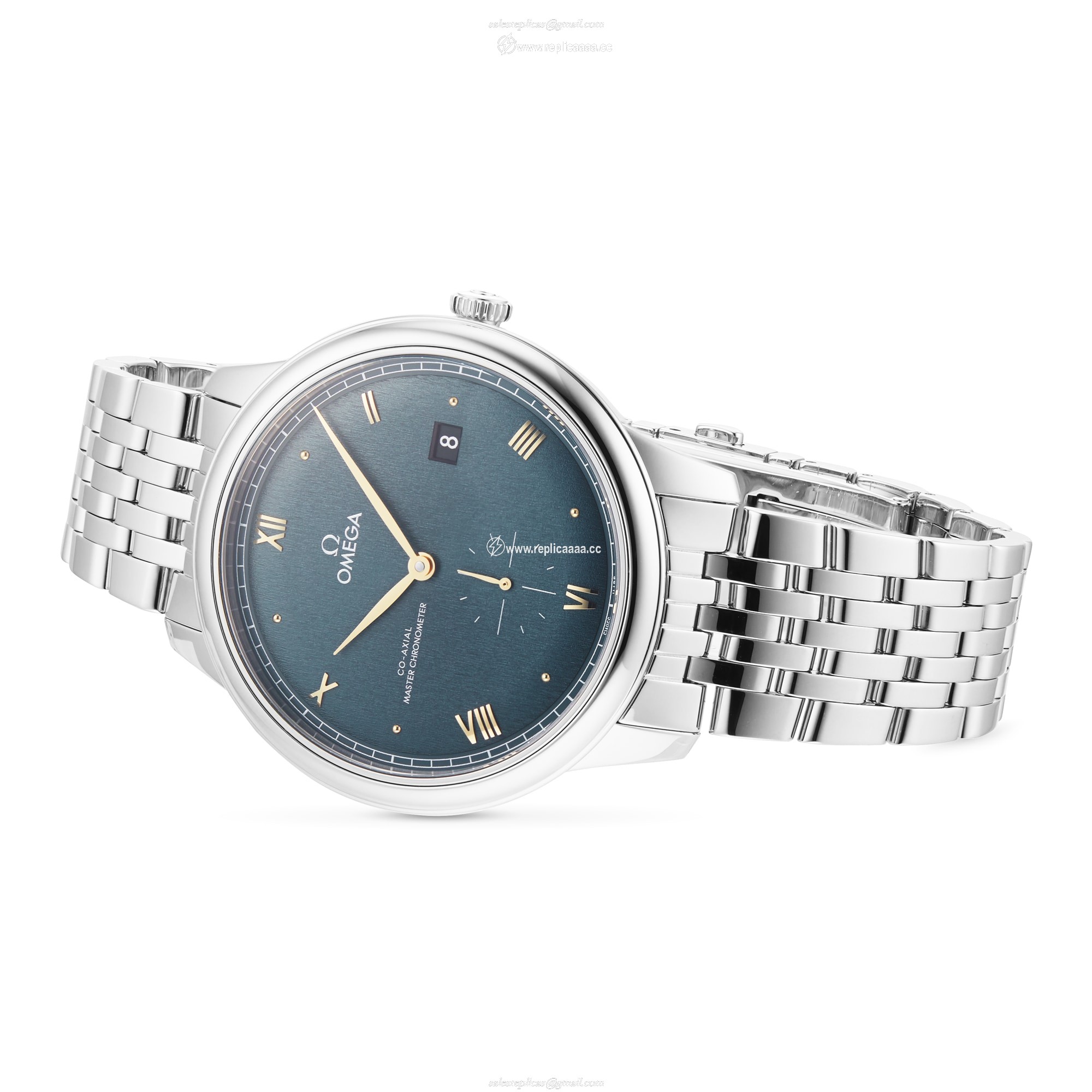 Replica Omega De Ville Prestige Co-Axial Master Chronometer Small Seconds 41mm Mens details Green O43410412010001 2 Replica Omega De Ville Prestige Co-Axial Master Chronometer Small Seconds 41mm Mens details Green O43410412010001