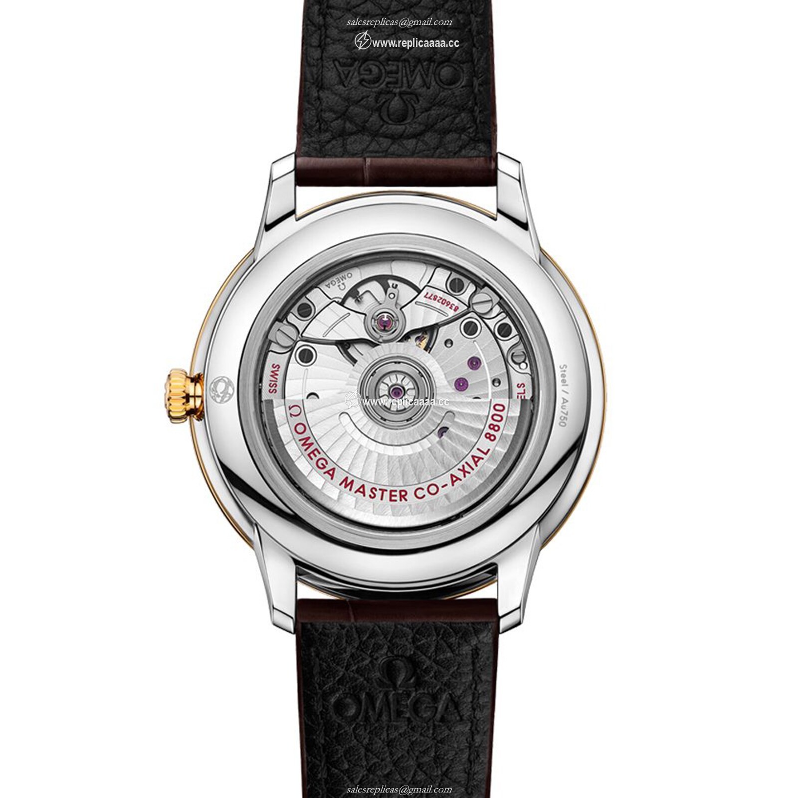Replica Omega De Ville Prestige 40mm Mens details Silver O43423402052001 2 Replica Omega De Ville Prestige 40mm Mens details Silver O43423402052001