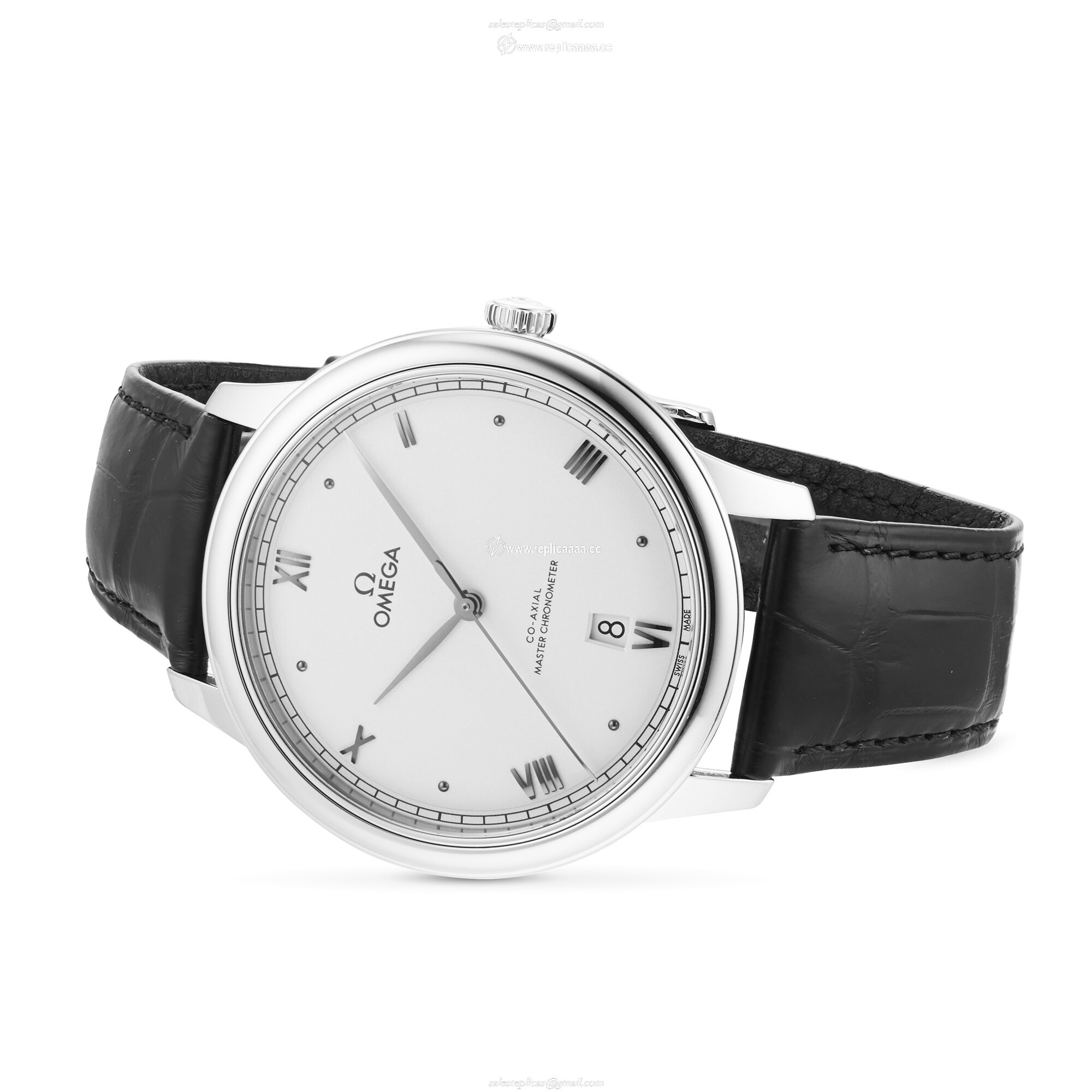 Replica Omega De Ville Prestige Co-Axial Master Chronometer 40mm Mens details Silver O43413402002001 2 Replica Omega De Ville Prestige Co-Axial Master Chronometer 40mm Mens details Silver O43413402002001