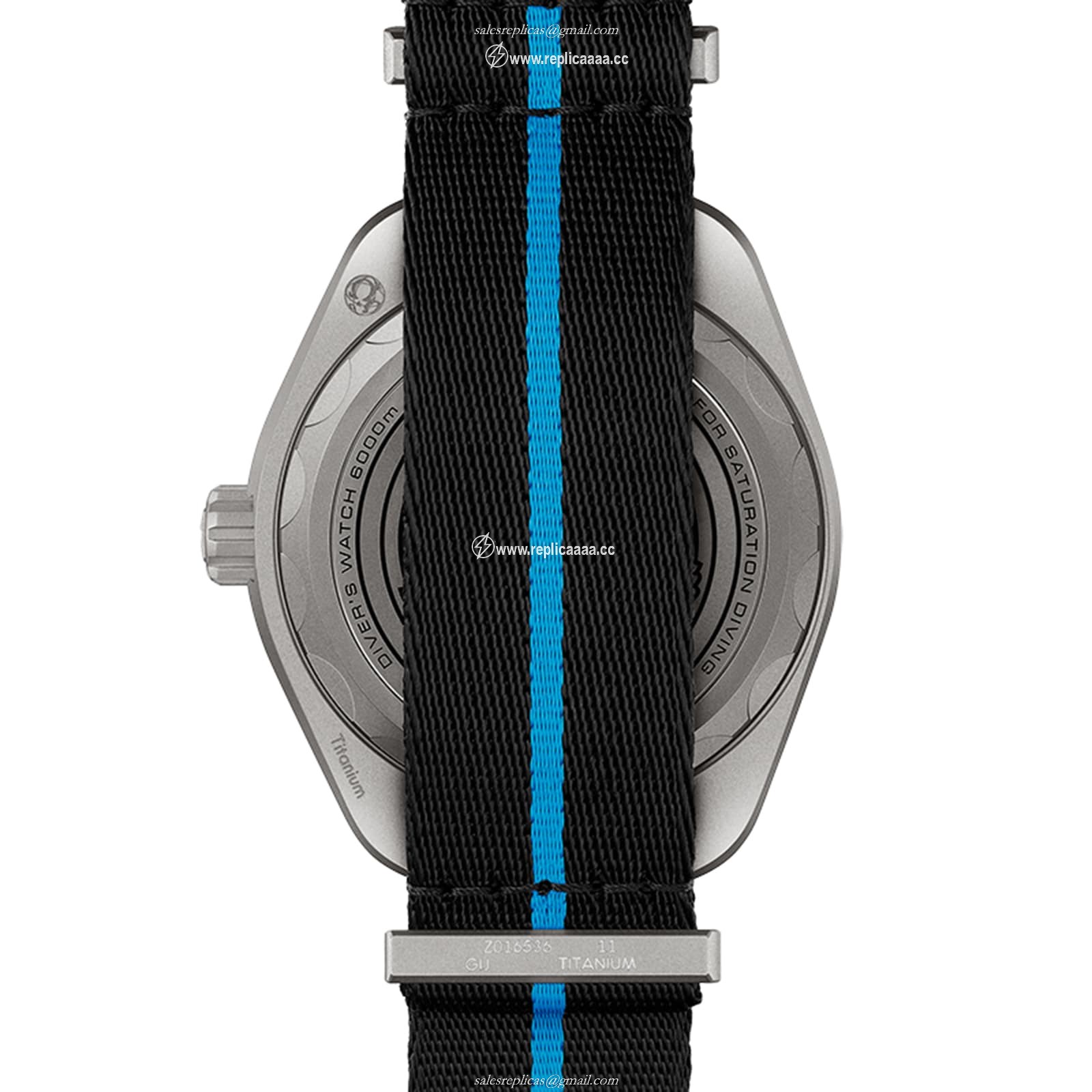 Replica Omega Seamaster Planet Ocean Ultra Deep 6000m Co-Axial Master Chronometer 45.5mm Mens details Black O21592462101001