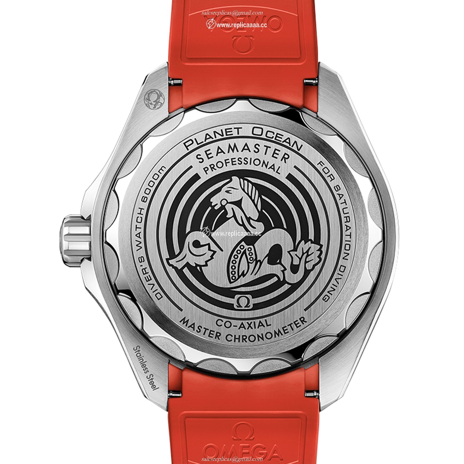 Replica Omega Seamaster Planet Ocean Ultra Deep 6000m Co-Axial Master Chronometer 45.5mm Mens details Grey O21532462106001