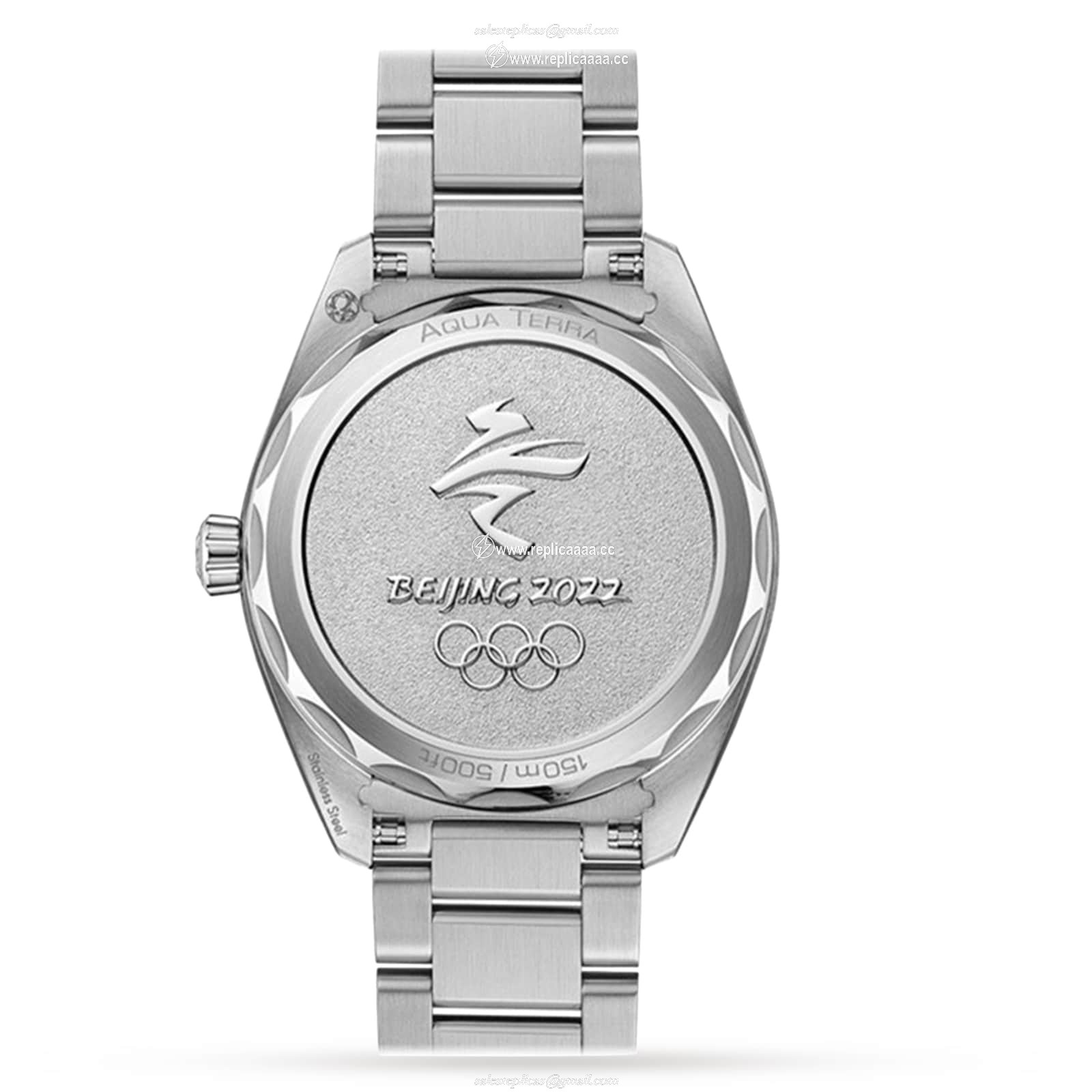 Replica Omega Seamaster Aqua Terra 150M Co-Axial Master Chronometer 41mm Beijing 2022 O52210412104001 2 Replica Omega Seamaster Aqua Terra 150M Co-Axial Master Chronometer 41mm Beijing 2022 O52210412104001