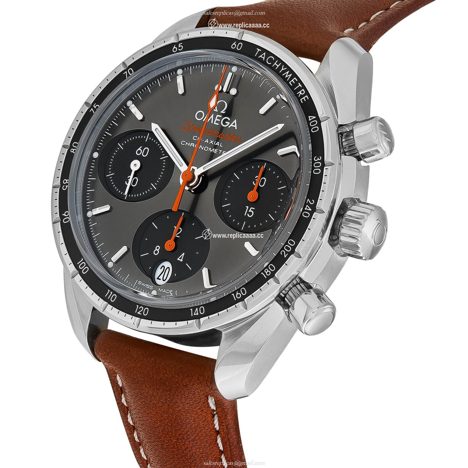 Replica Omega Speedmaster Diver Co-Axial Chronograph 38mm Unisex details O32432385006001 2 Replica Omega Speedmaster Diver Co-Axial Chronograph 38mm Unisex details O32432385006001