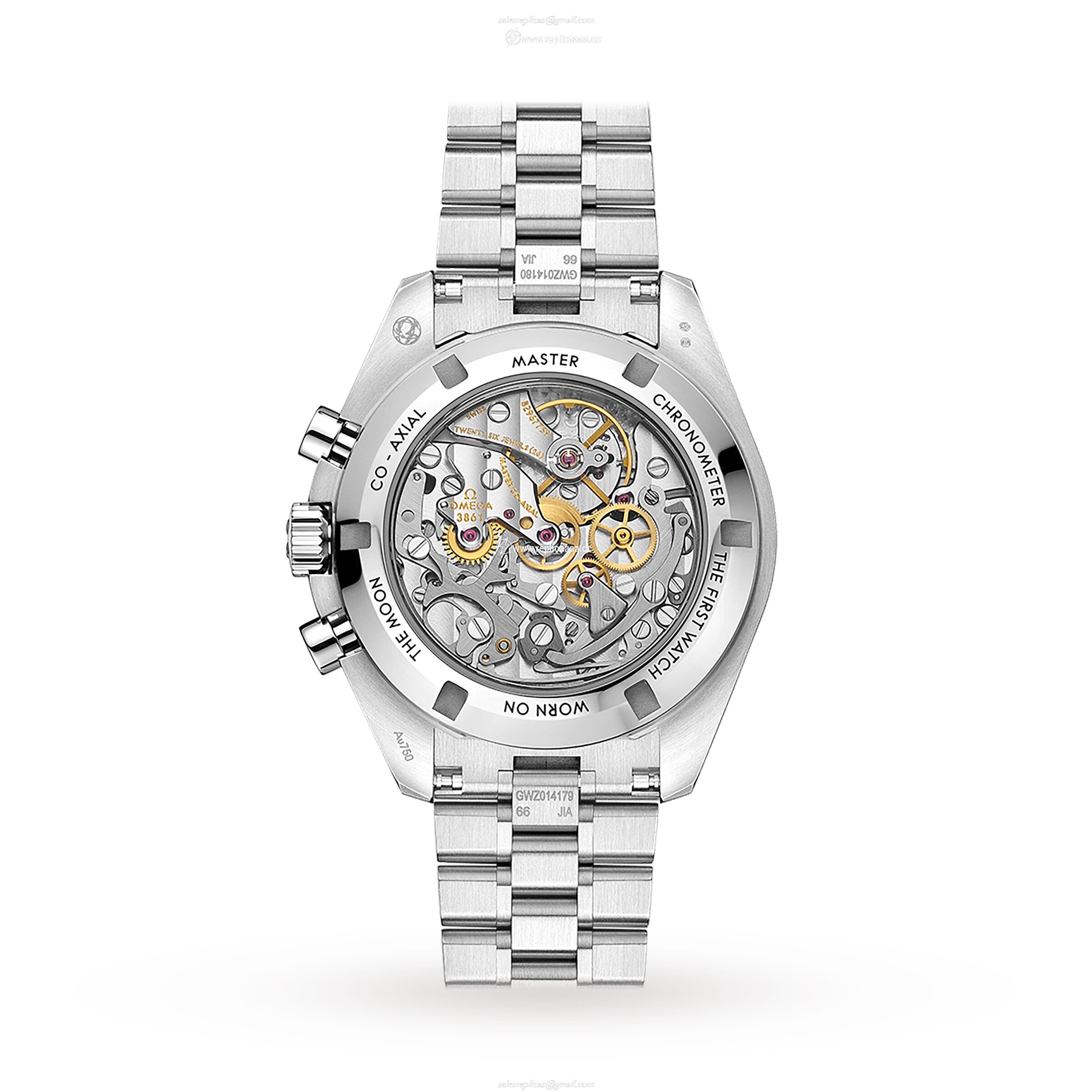 Replica Omega Speedmaster Moonwatch 42mm Mens details O31060425002001 2 Replica Omega Speedmaster Moonwatch 42mm Mens details O31060425002001