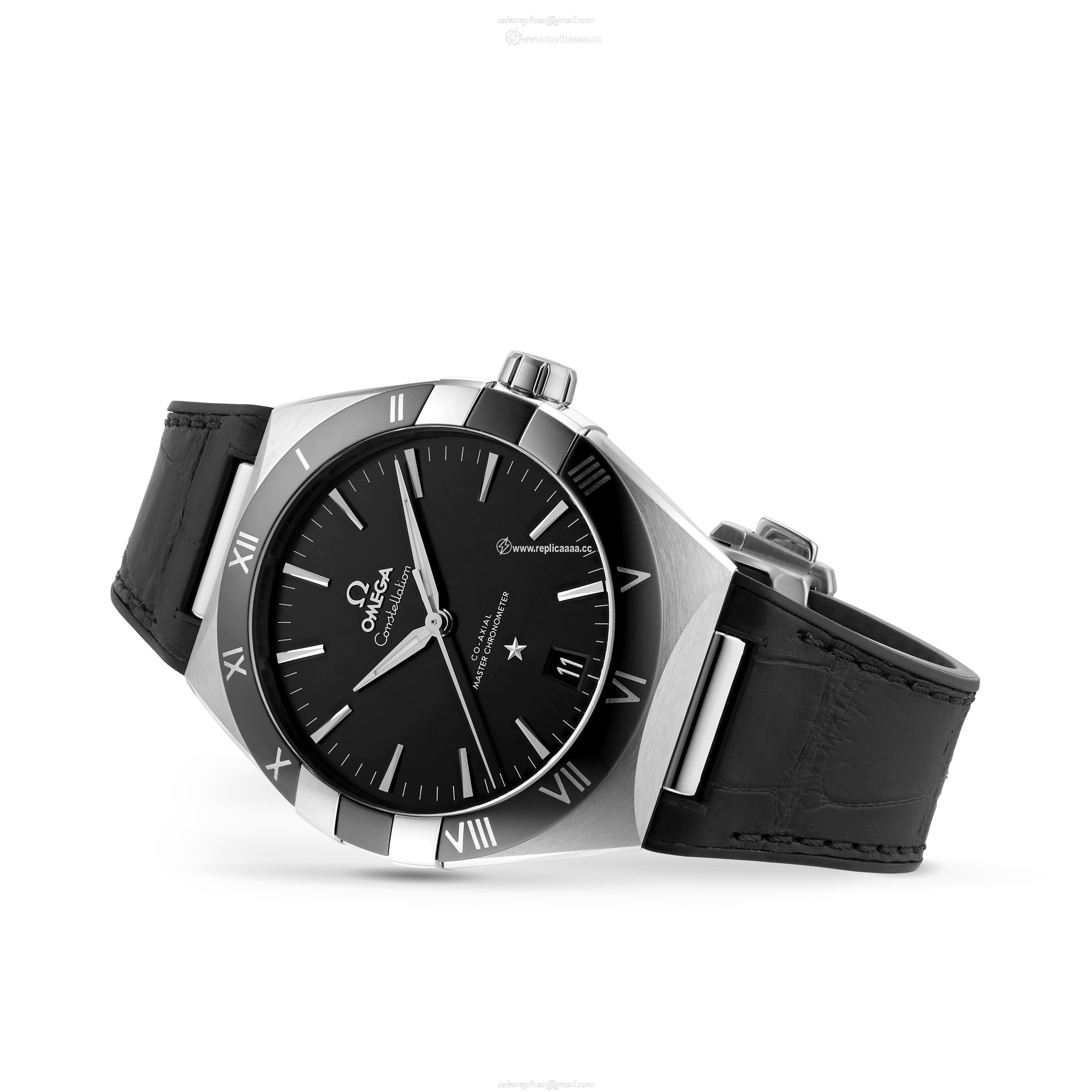 Replica Omega Constellation Co-Axial Master Chronometer 41mm Mens details Black O13133412101001 2 Replica Omega Constellation Co-Axial Master Chronometer 41mm Mens details Black O13133412101001