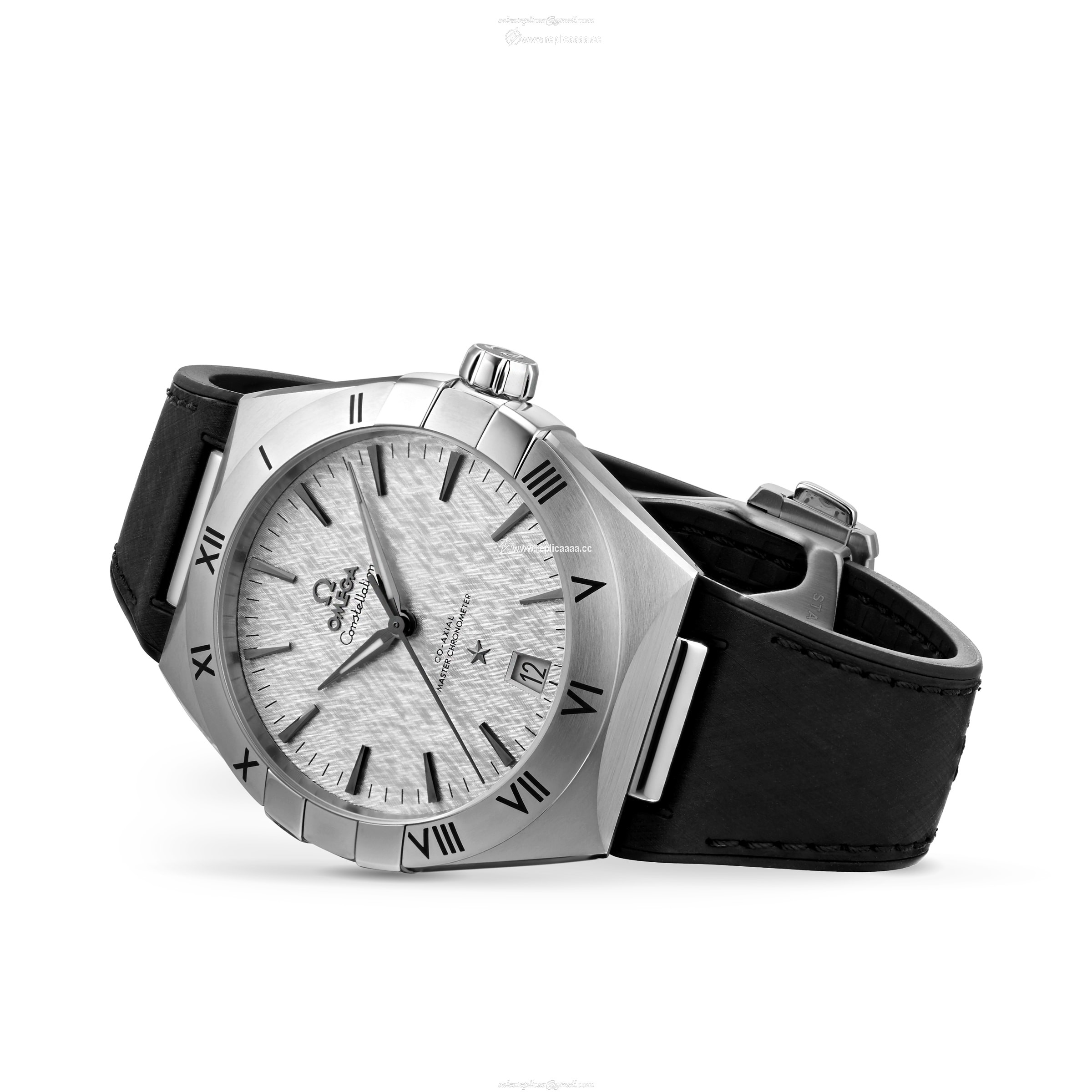 Replica Omega Constellation Co-Axial Master Chronometer 41mm Mens details White O13112412106001