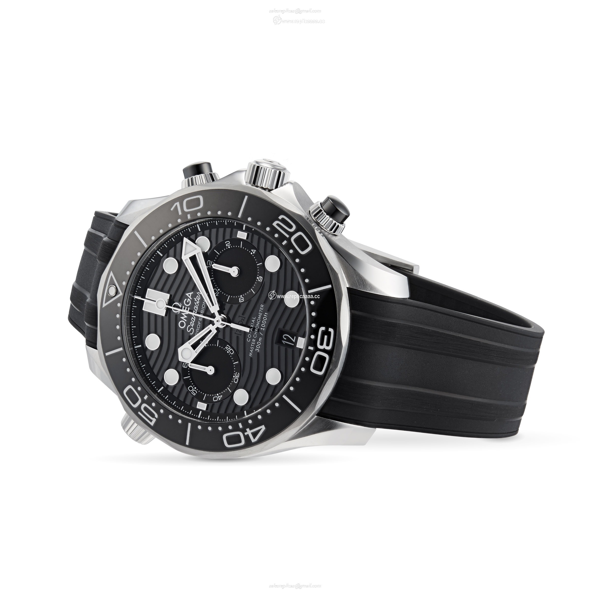 Replica Omega Seamaster Diver 300M Co-Axial Master Chronometer Chronograph 44mm O21032445101001 2 Replica Omega Seamaster Diver 300M Co-Axial Master Chronometer Chronograph 44mm O21032445101001