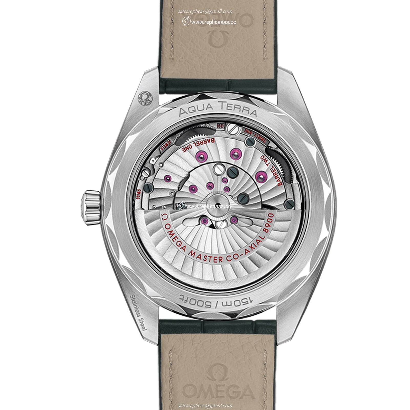 Replica Omega Seamaster Aqua Terra 150m Co-Axial 41mm Mens details O22013412110001