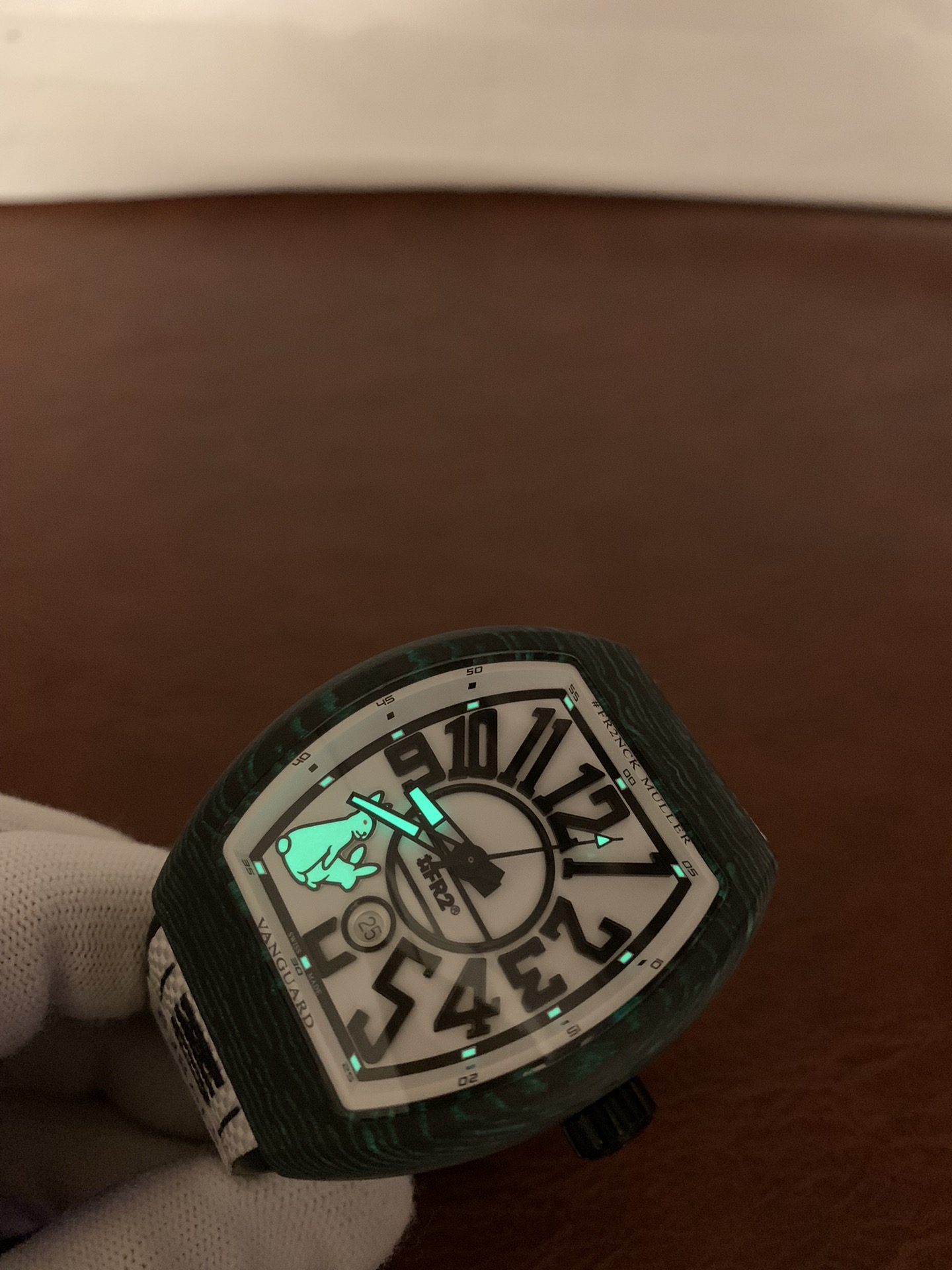 Replica Franck Muller Mens Vanguard l V 41 SC DT FR2 GFGRNR