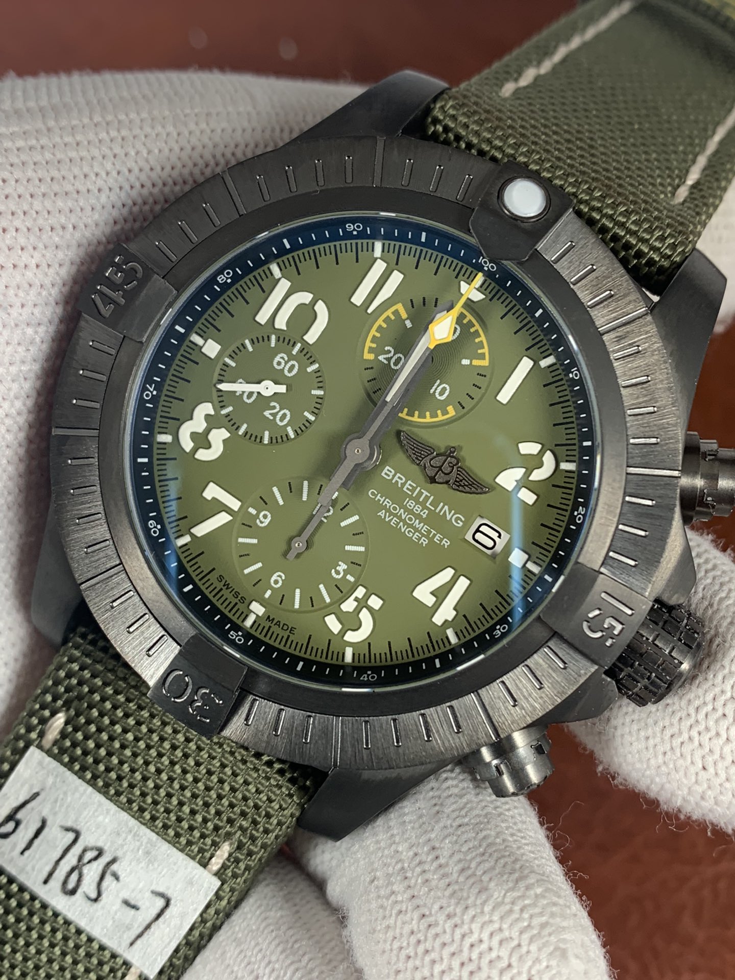 Replica Breitling Men Avenger GMT 45 Night Mission V323952A1L1X1