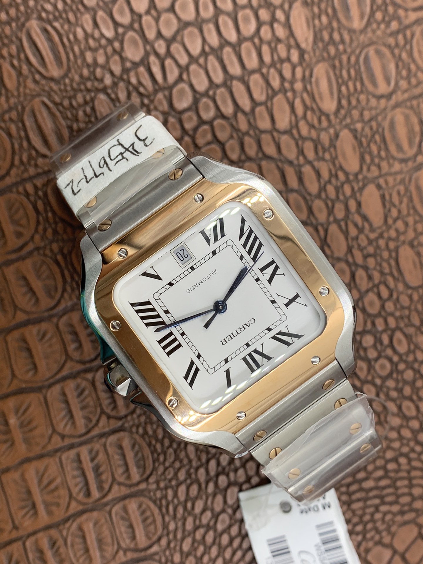 Replica Cartier Mens Santos De Cartier W2SA0007 2 Replica Cartier Mens Santos De Cartier W2SA0007