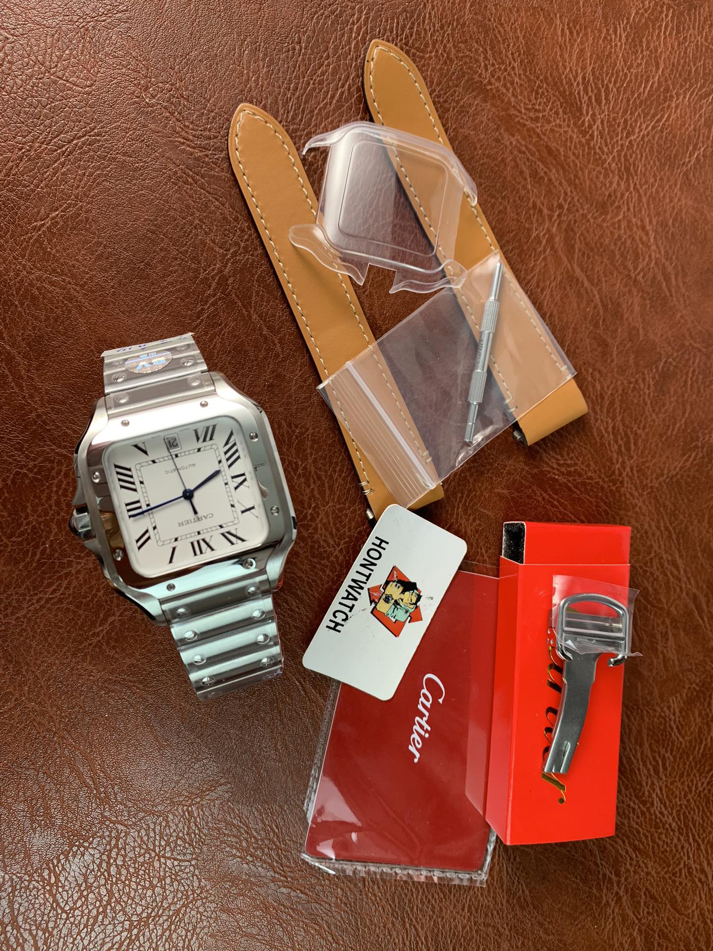 Replica Cartier Mens Santos De Cartier WSSA0018