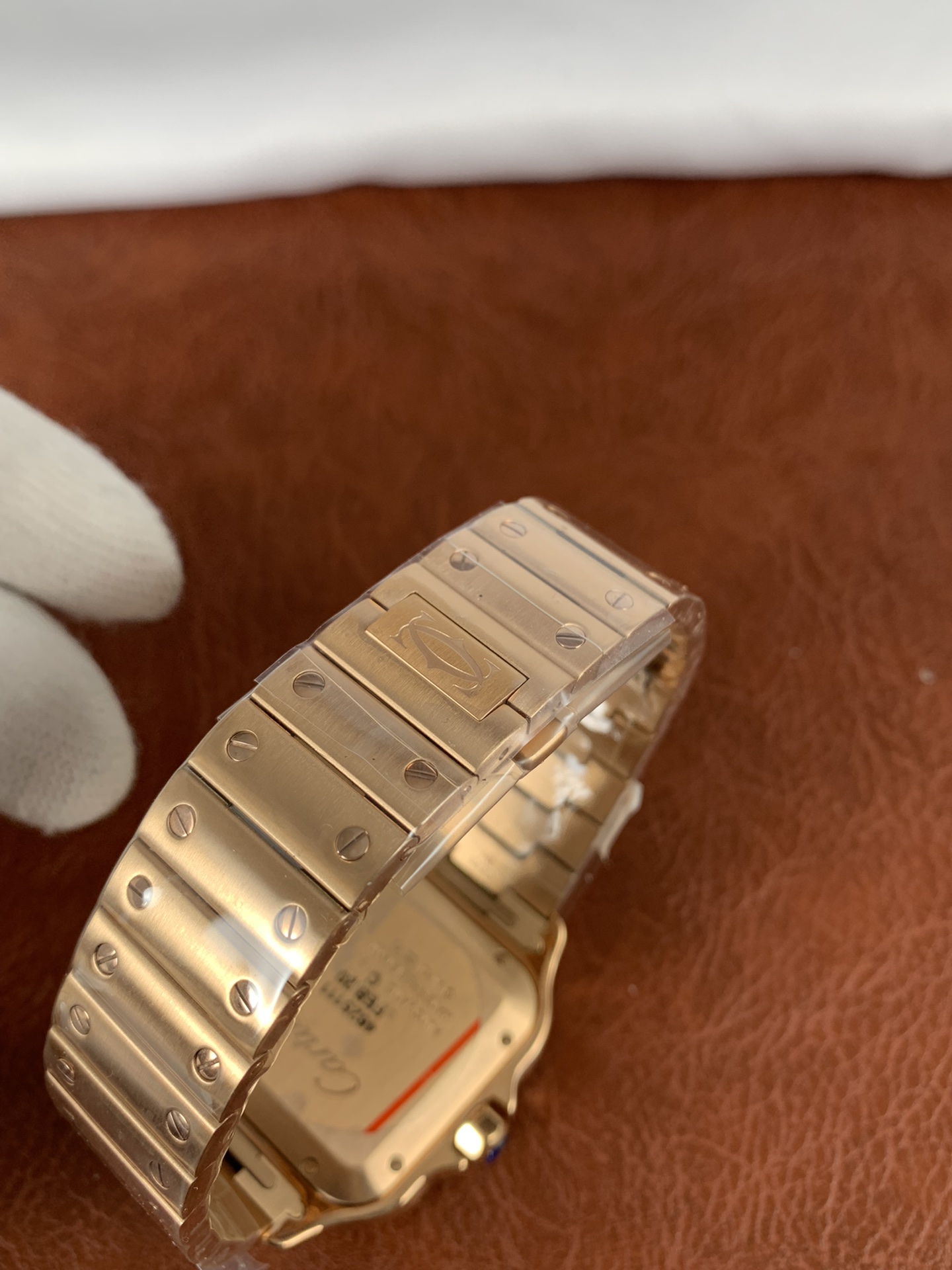 Replica Cartier Men Santos De Cartier Mens XL WGSA0018 2 Replica Cartier Men Santos De Cartier Mens XL WGSA0018