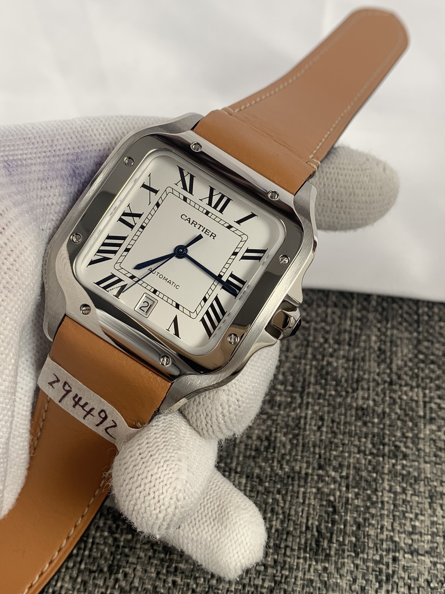 Replica Cartier Men Santos De Cartier Mens WSSA0009