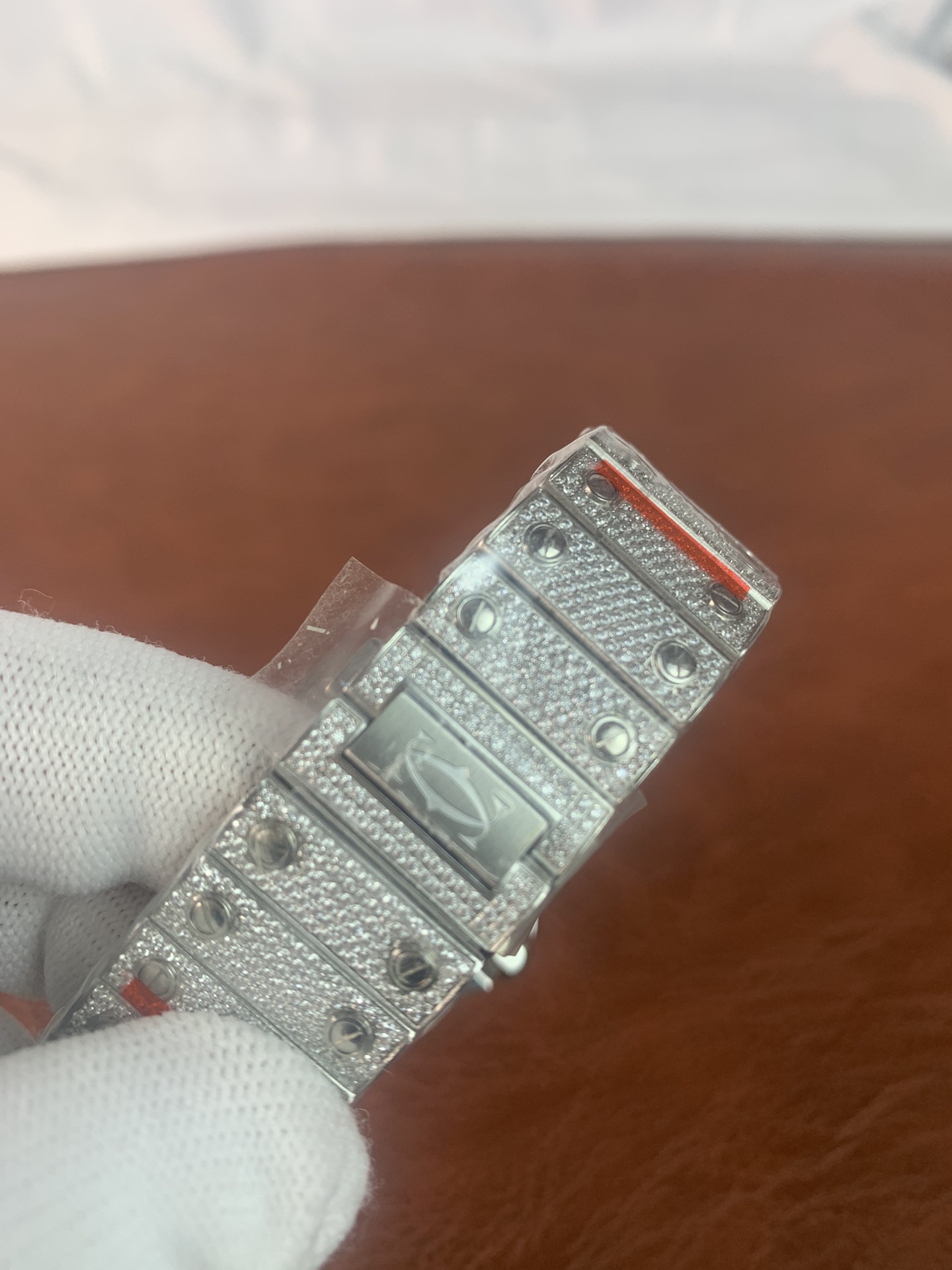 Replica Cartier Men Santos De Cartier WSSA0009 ICED 2 Replica Cartier Men Santos De Cartier WSSA0009 ICED