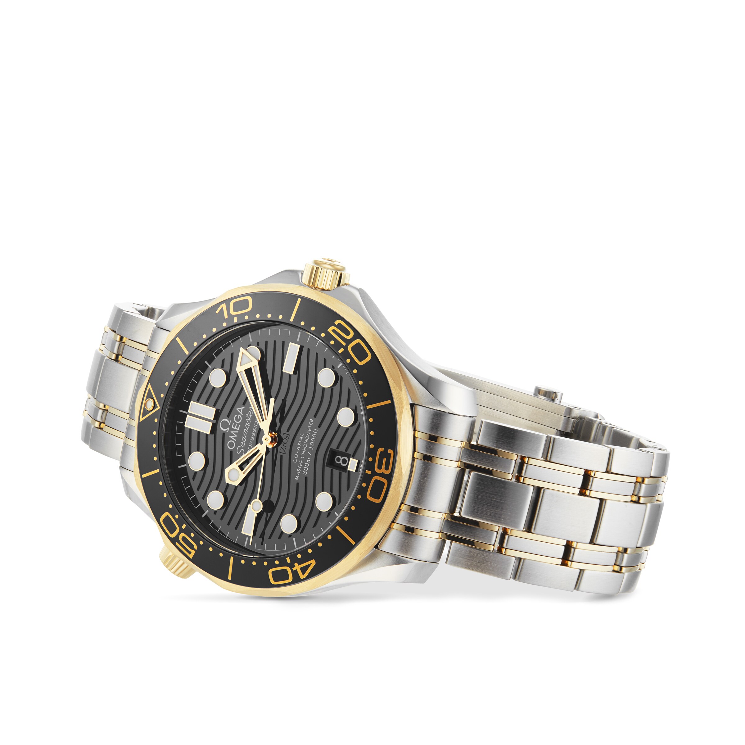 Replica Omega Seamaster Pro-Diver 300 Mens details O21020422001002
