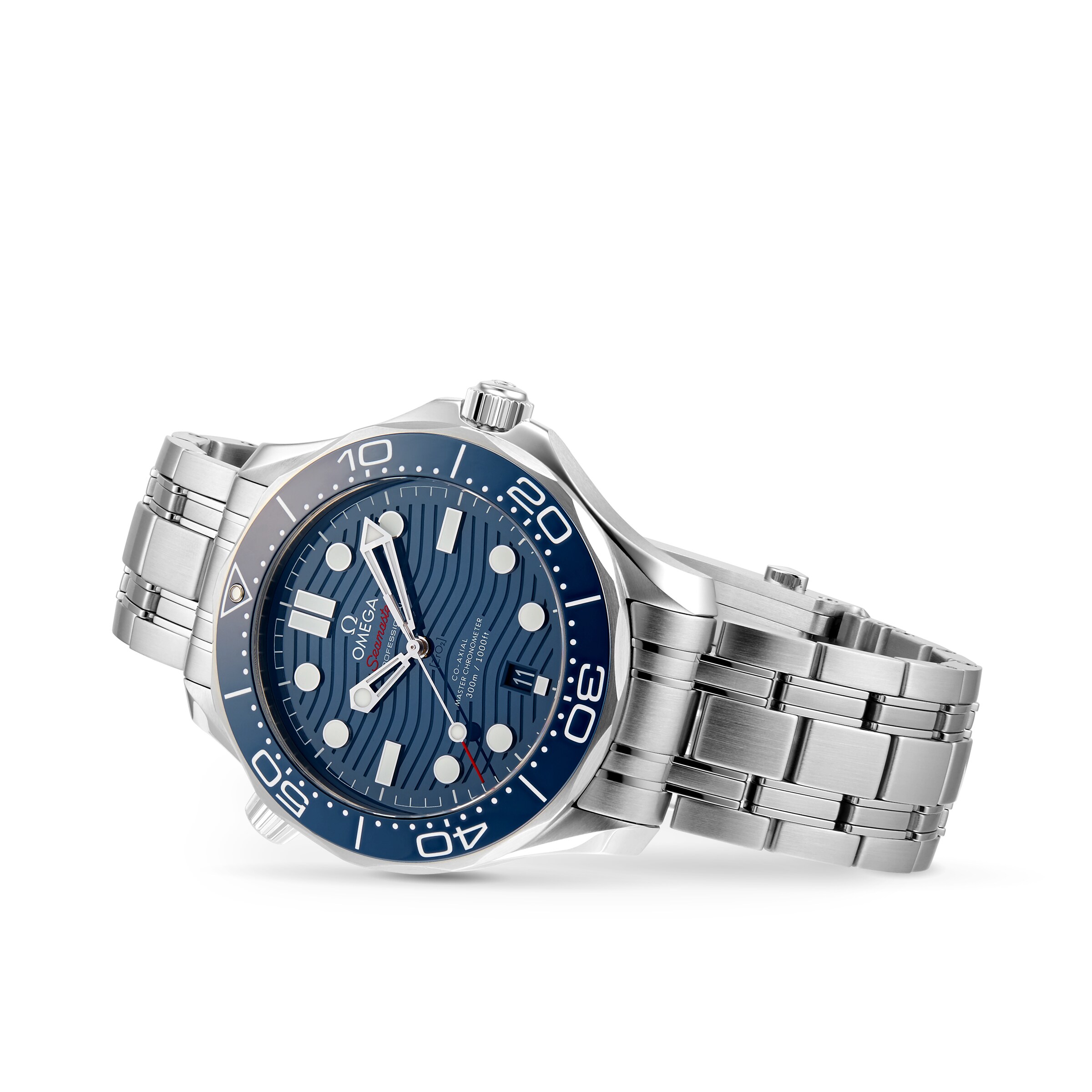 Replica Omega Seamaster Diver 300 Co-Axial Mens details O21030422003001