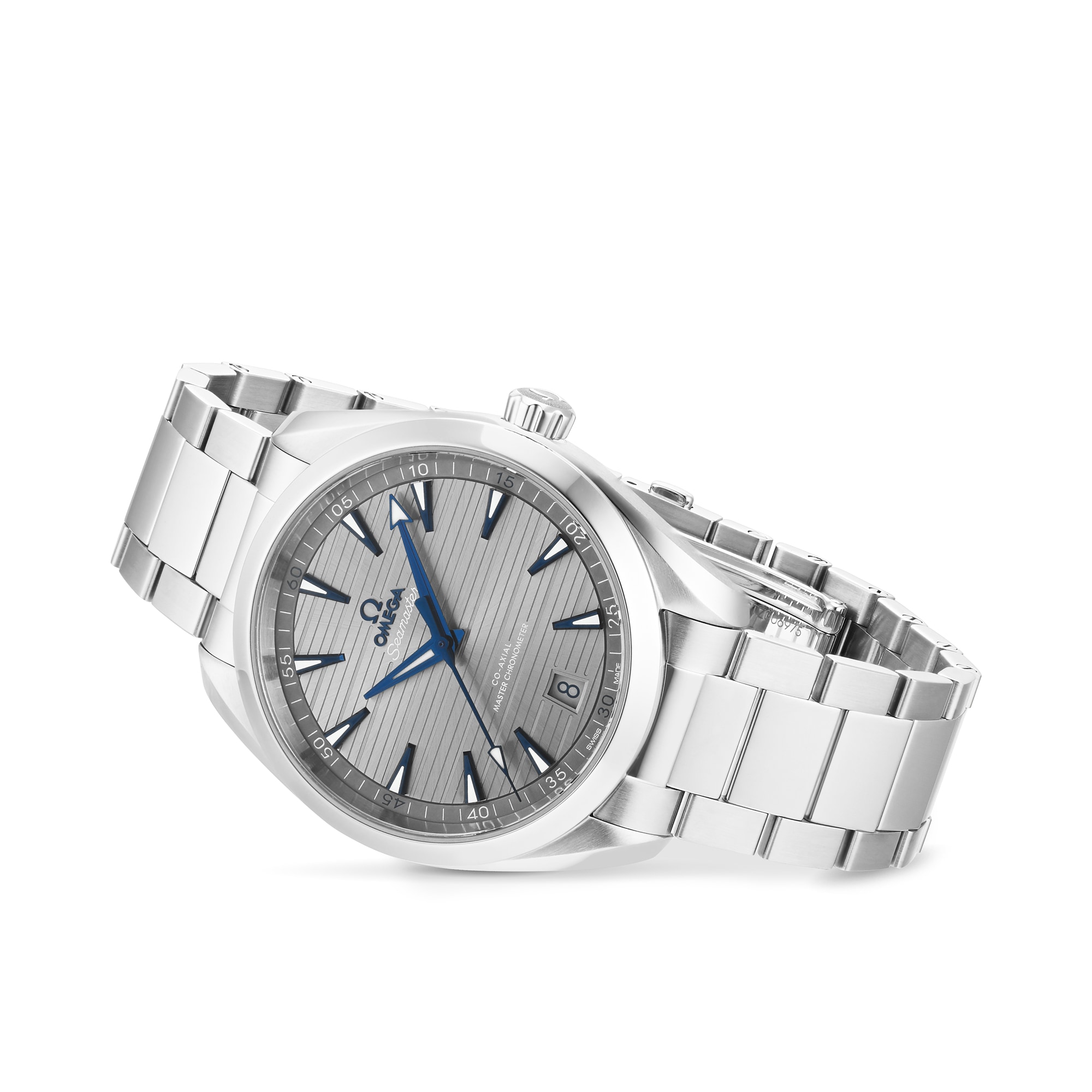 Replica Omega Seamaster Aqua Terra 150M Mens Grey Dial 41mm Automatic Co-Axial details O22010412106001