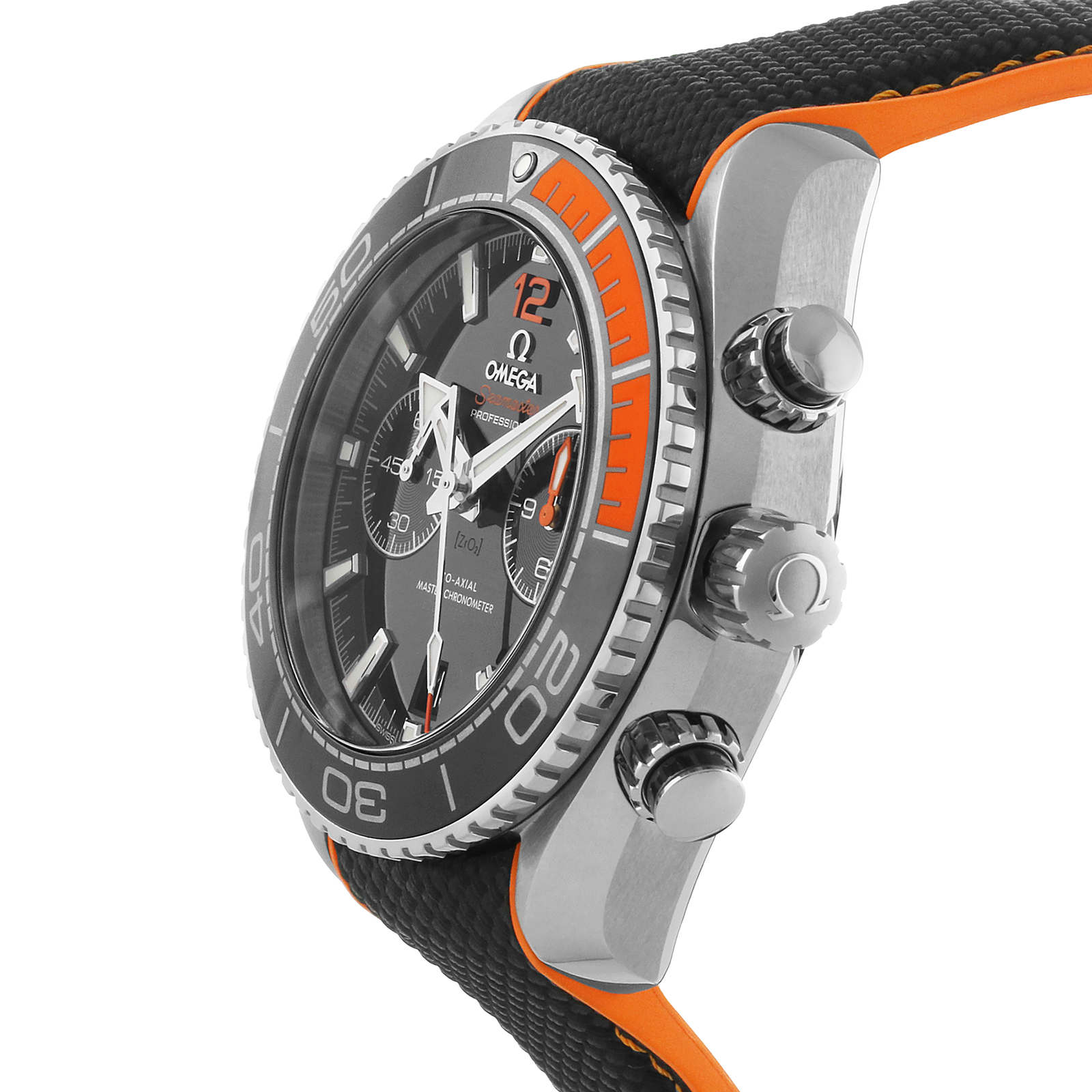 Replica Omega Seamaster Planet Ocean 600M Mens 45.5mm Automatic Co-Axial Divers details O21532465101001