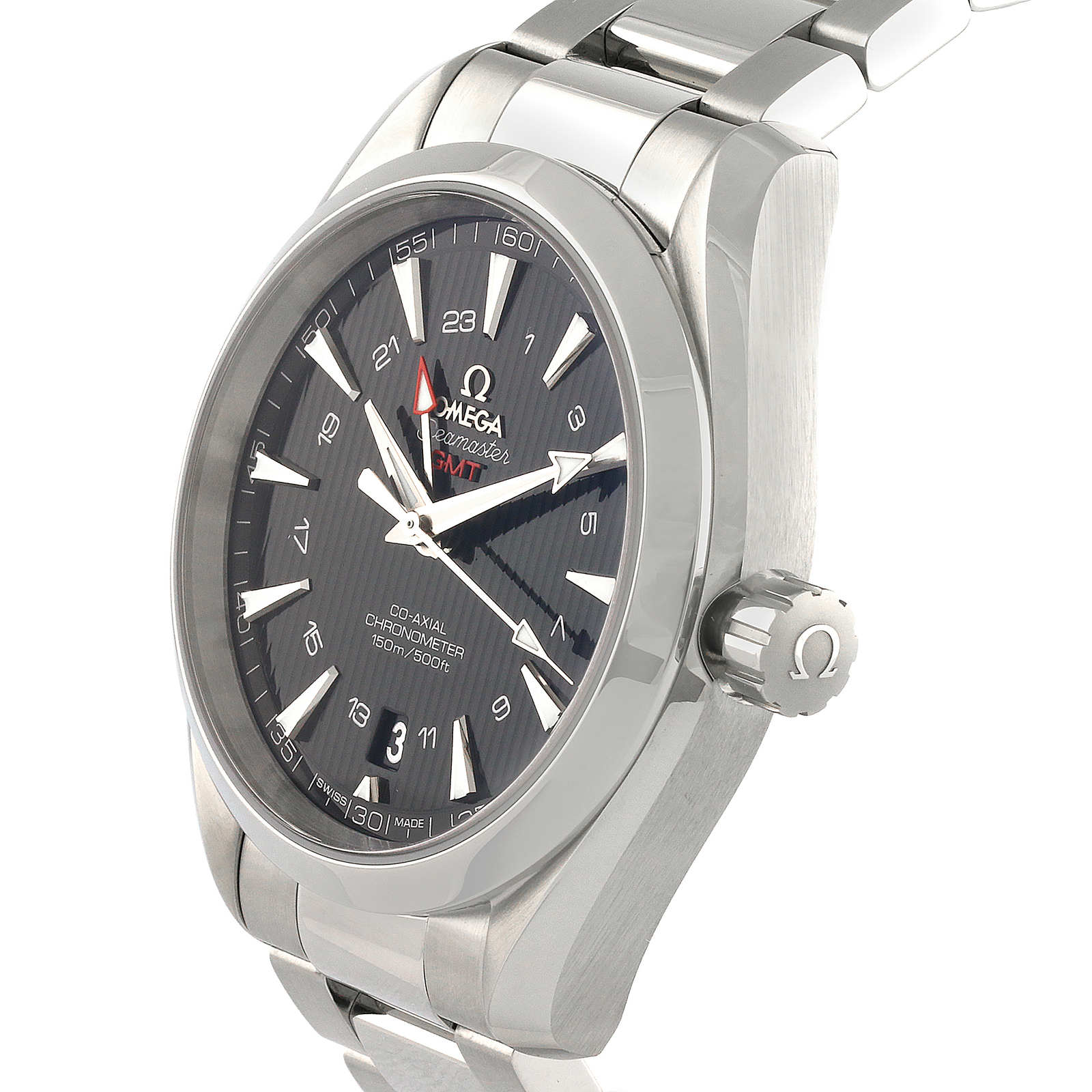 Replica Omega Seamaster Aqua Terra 150m Co-Axial Chronometer GMT 43mm O23110432201001 2 Replica Omega Seamaster Aqua Terra 150m Co-Axial Chronometer GMT 43mm O23110432201001
