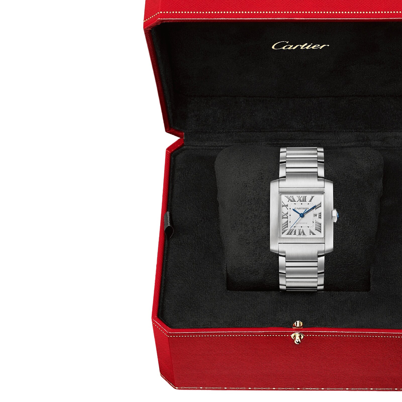 Replica Cartier Tank Francaise details Large Model Automatic Mechanical Movement Steel WSTA0067 2 Replica Cartier Tank Francaise details Large Model Automatic Mechanical Movement Steel WSTA0067