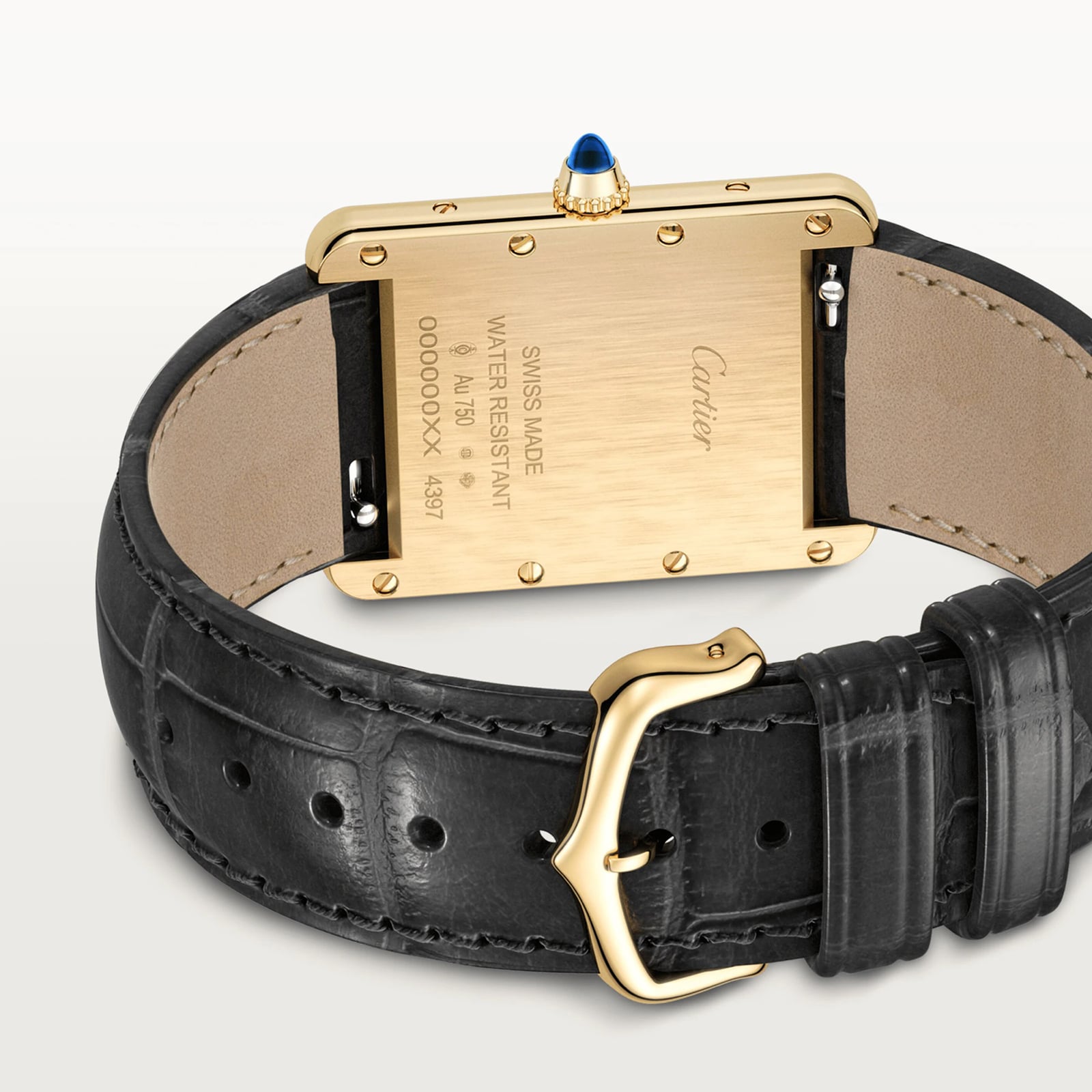 Replica Cartier Tank Louis Cartier details Large Model Quartz Movement Yellow Gold WGTA0067 2 Replica Cartier Tank Louis Cartier details Large Model Quartz Movement Yellow Gold WGTA0067