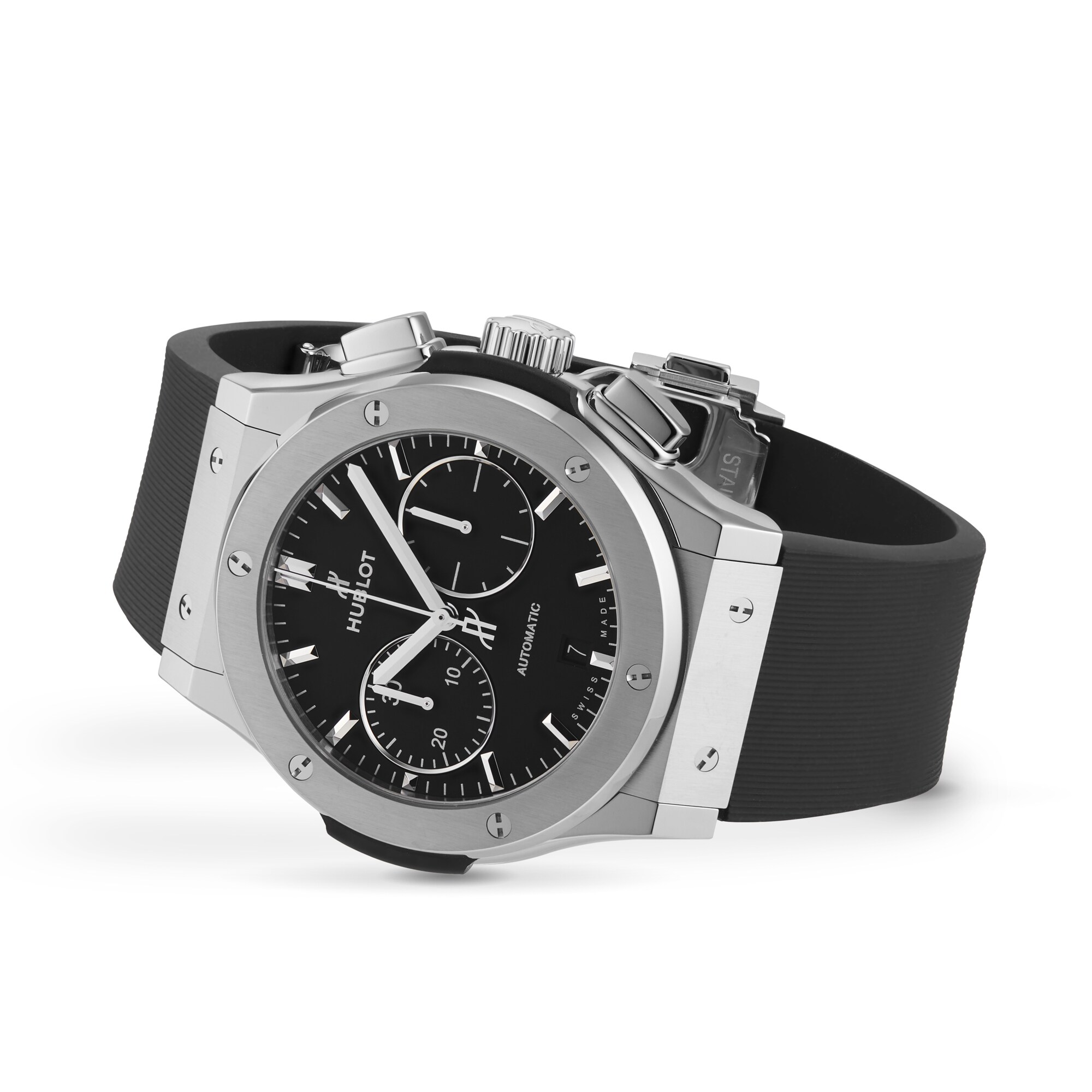 Replica Hublot Classic Fushion Chronograph Titanium 45mm 521.NX.1171.RX
