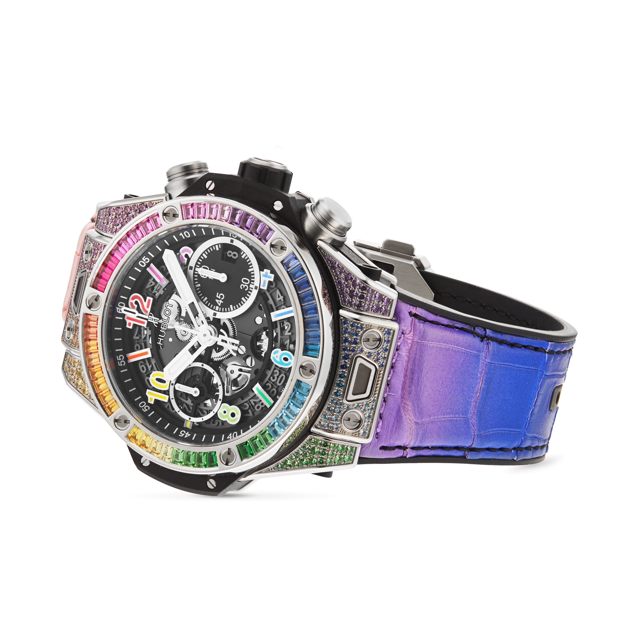 Replica Hublot Big Bang Unico Titanium Rainbow 42mm 441.NX.1117.LR.0999 2 Replica Hublot Big Bang Unico Titanium Rainbow 42mm 441.NX.1117.LR.0999
