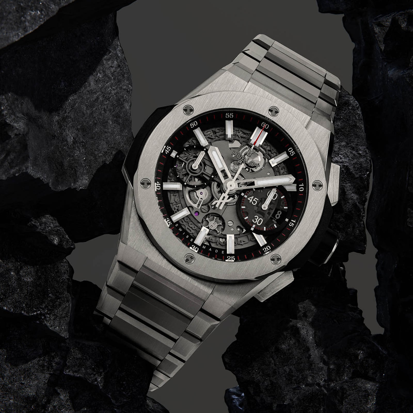Replica Hublot Big Bang Integrated Titanium Chronograph 42mm 451.NX.1170.NX