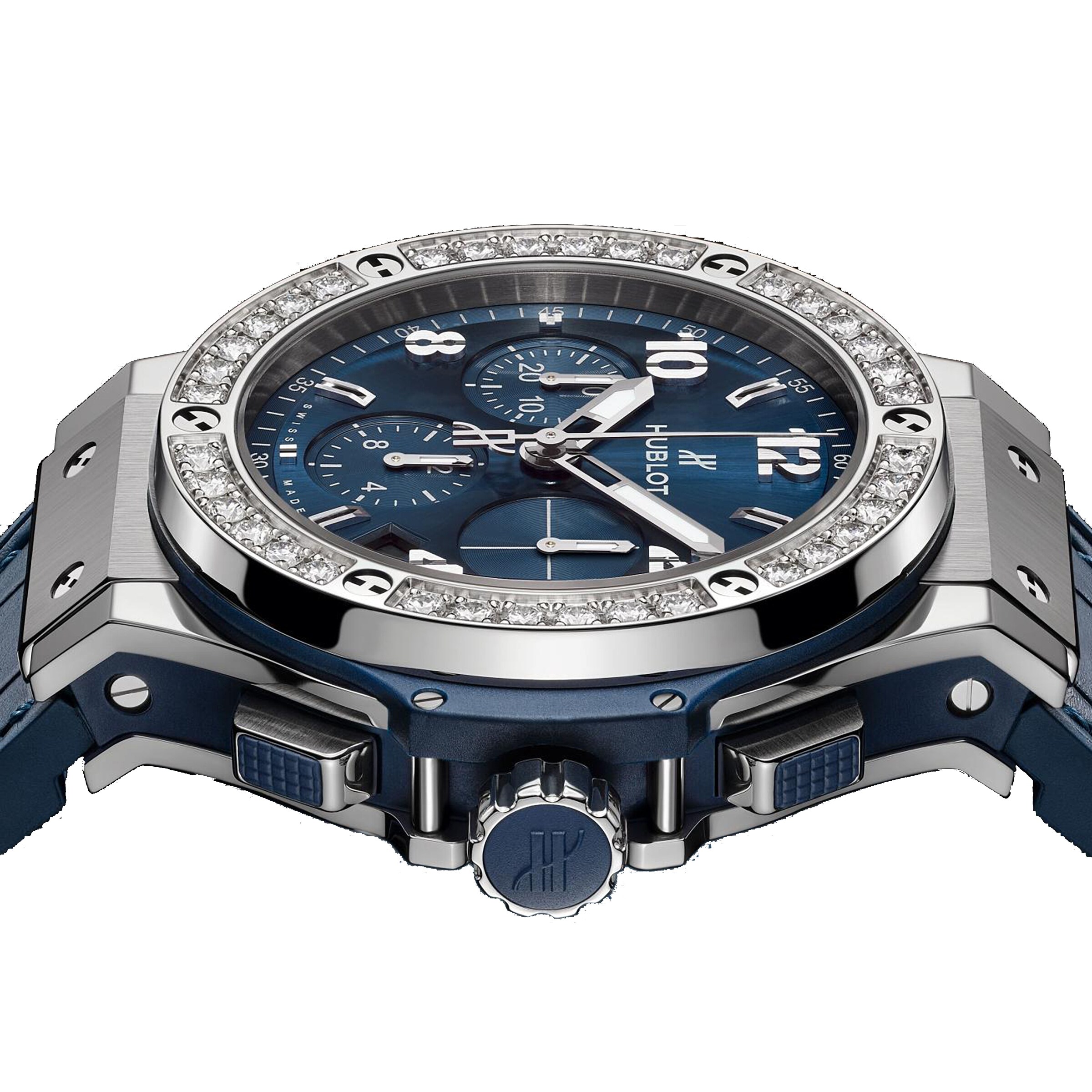 Replica Hublot Big Bang Steel Blue Diamonds 41mm Mens details 341.SX.7170.LR.1204 2 Replica Hublot Big Bang Steel Blue Diamonds 41mm Mens details 341.SX.7170.LR.1204