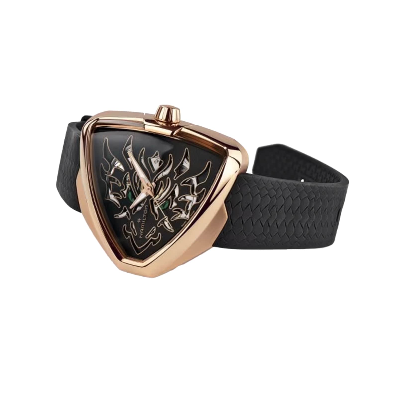 Replica Hamilton Ventura Elvis80 42mm Mens details Black H24525332 2 Replica Hamilton Ventura Elvis80 42mm Mens details Black H24525332