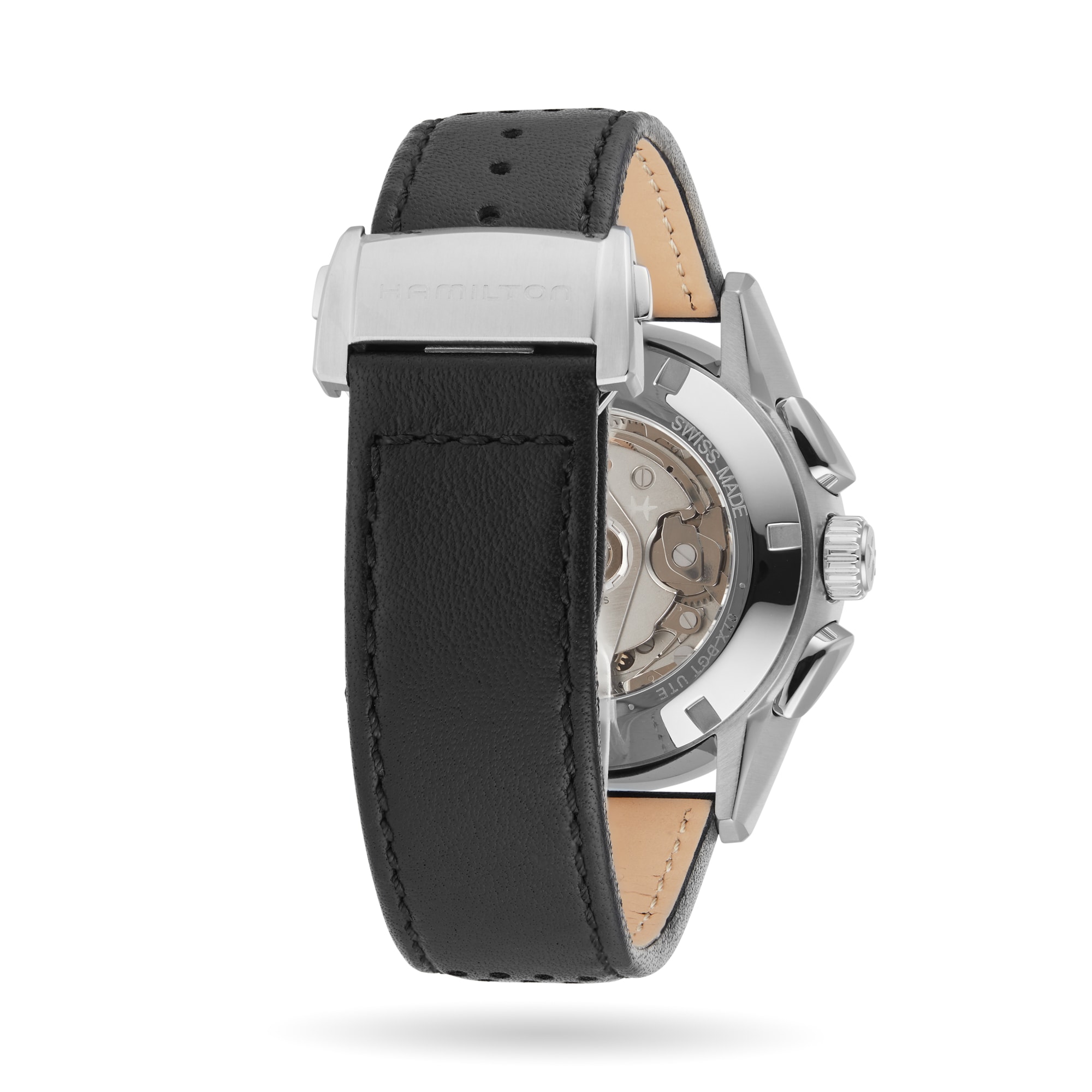 Replica Hamilton Jazzmaster Performer Automatic Chronograph 42mm Mens details Black H36606730 2 Replica Hamilton Jazzmaster Performer Automatic Chronograph 42mm Mens details Black H36606730