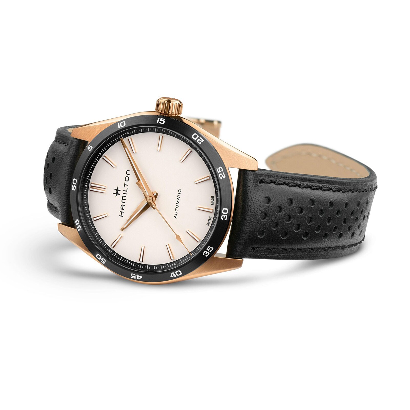 Replica Hamilton Jazzmaster Performer Automatic 38mm Mens details White H36225770