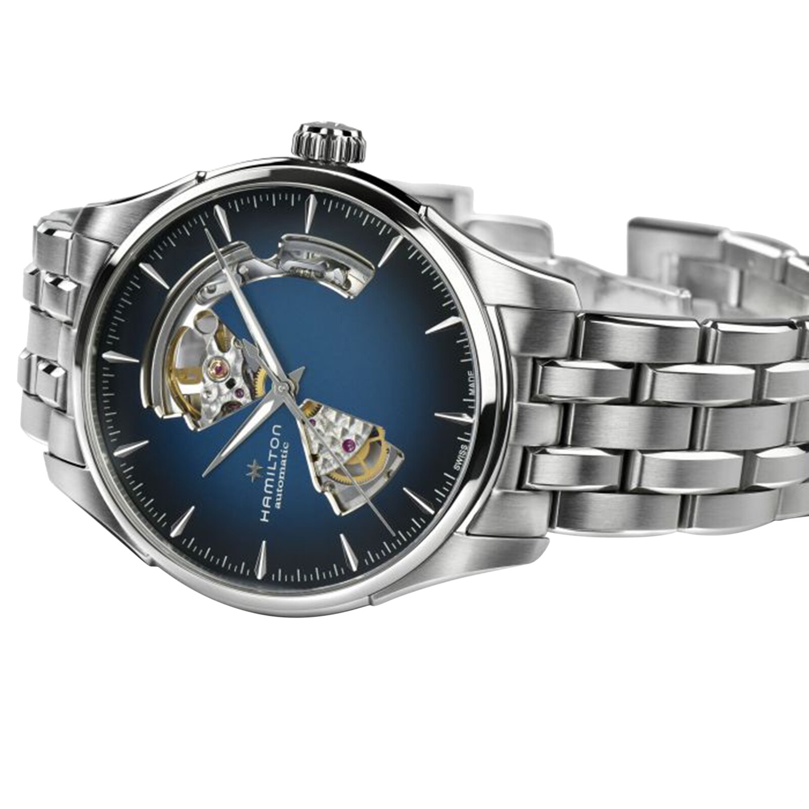 Replica Hamilton Jazzmaster Open Heart 40mm Mens details H32675140